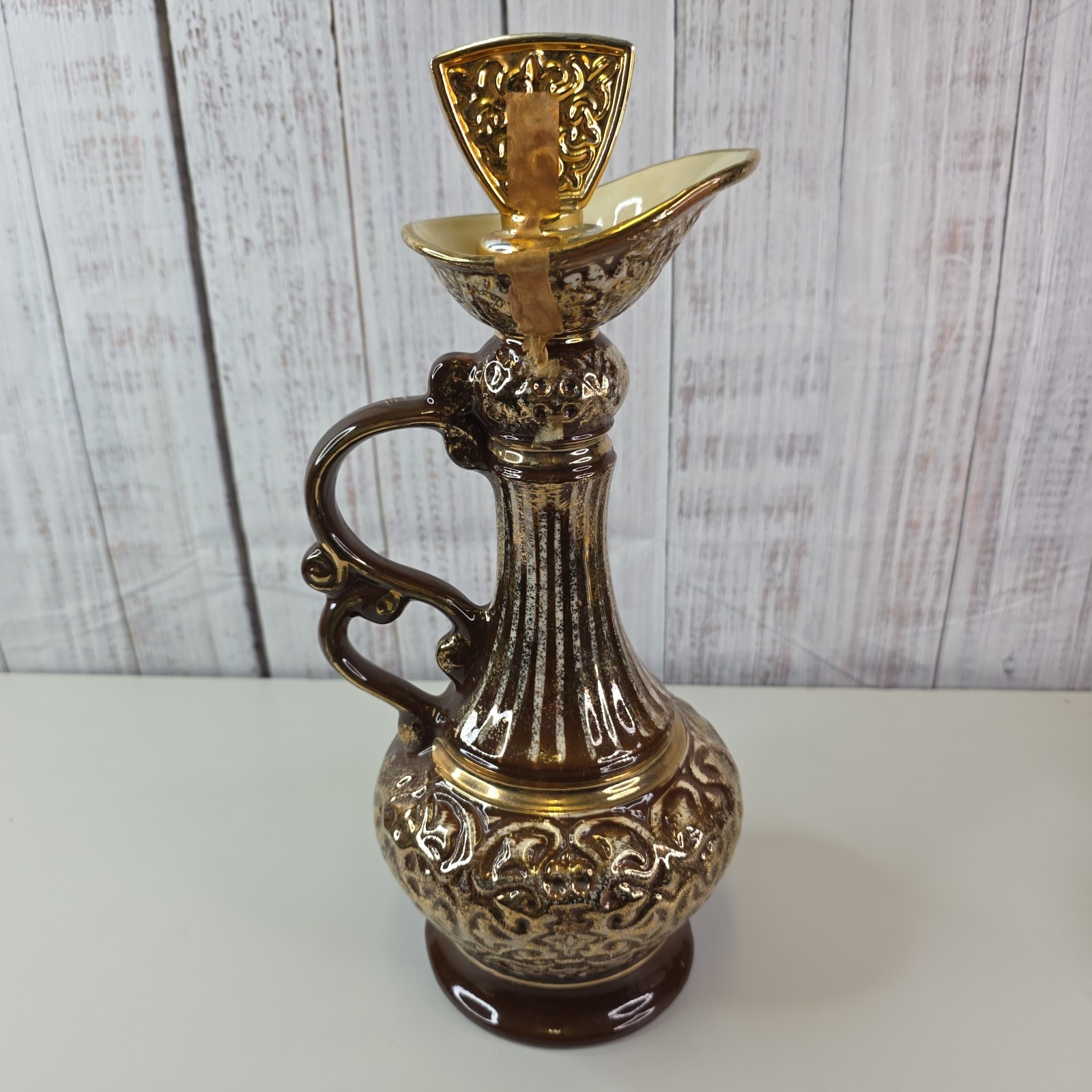 Vintage 1980 James Jim Beam Empty Liquor Genie Bottle Decanter 145 Regal China