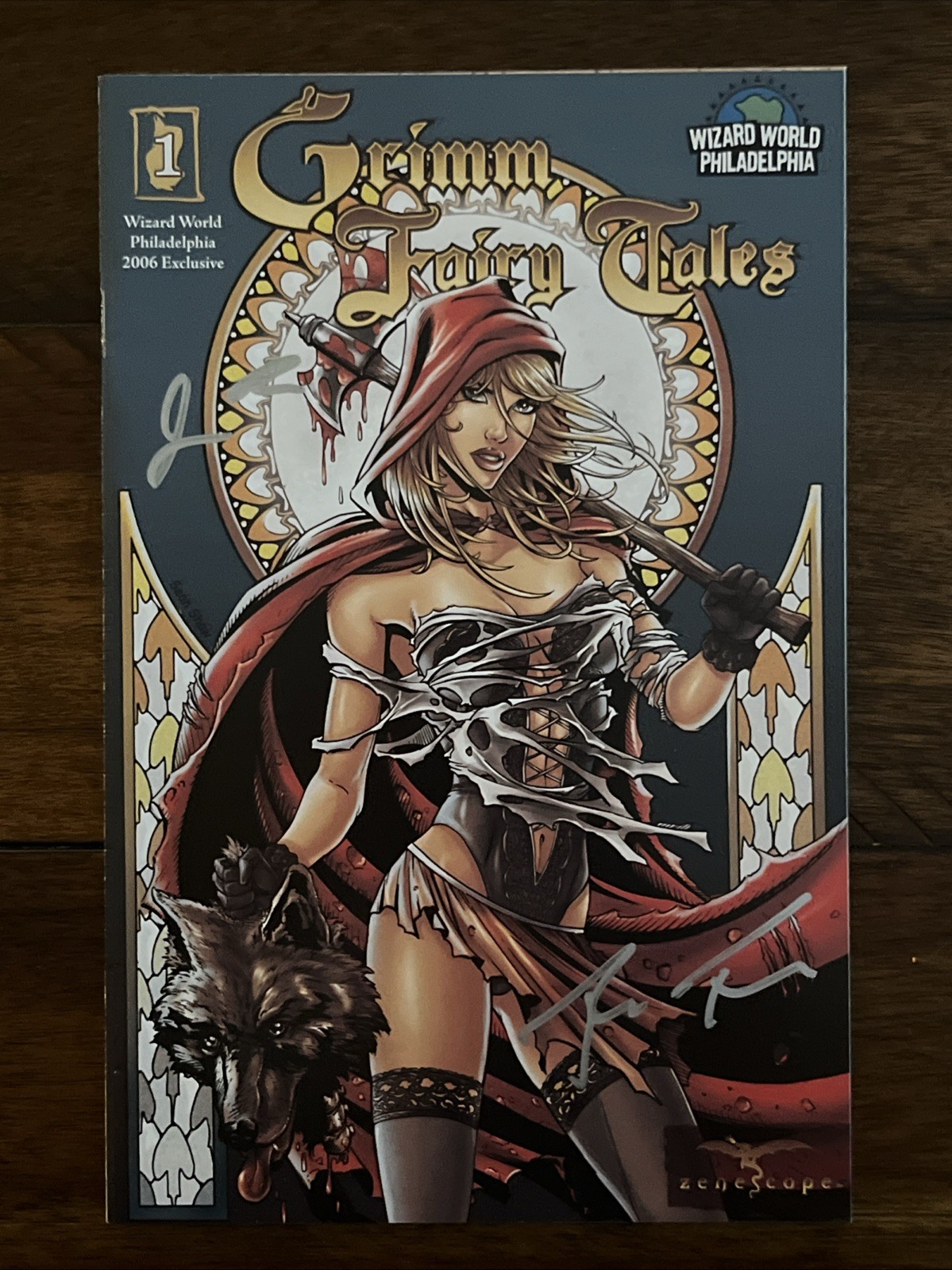 Grimm Fairy Tales #1 Sean Shaw Variant (m June 2005) Autographed