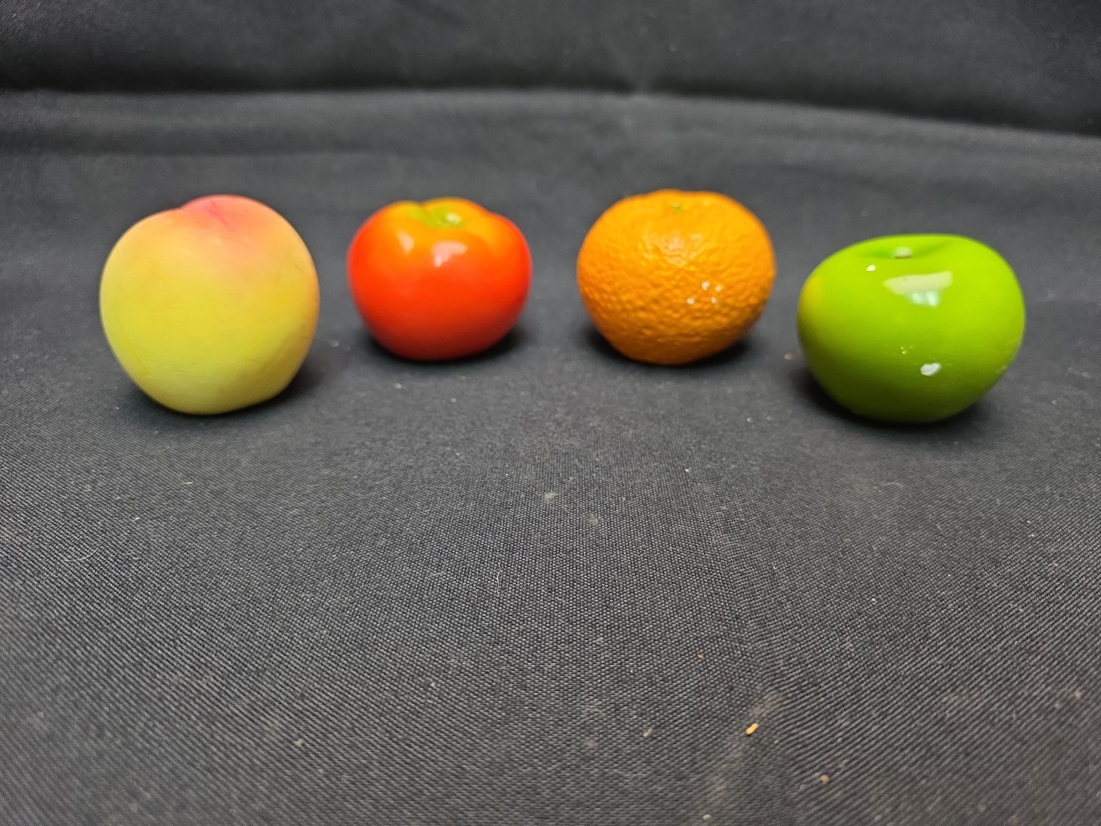 VINTAGE CHALKWARE PENCIL SHARPENERS FRUITS & VEGGIES