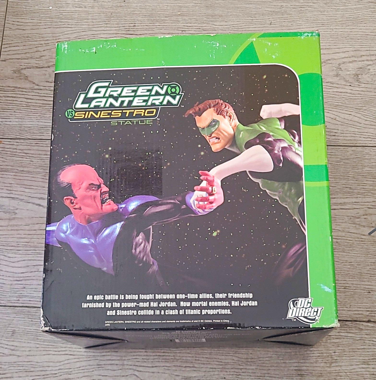 DC Direct Green Lantern vs Sinestro Statue LE 1000 Plastic Multicolor Pacheco