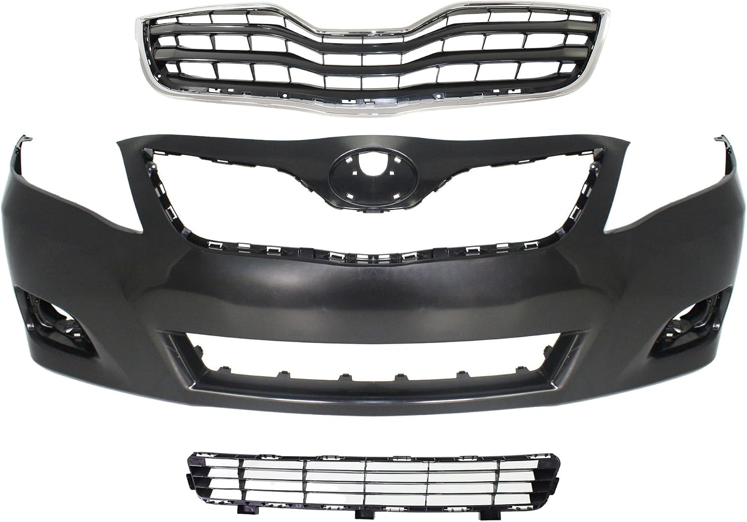 Bumper Cover KIT for Toyota Camry 2010-2011 Front Primed