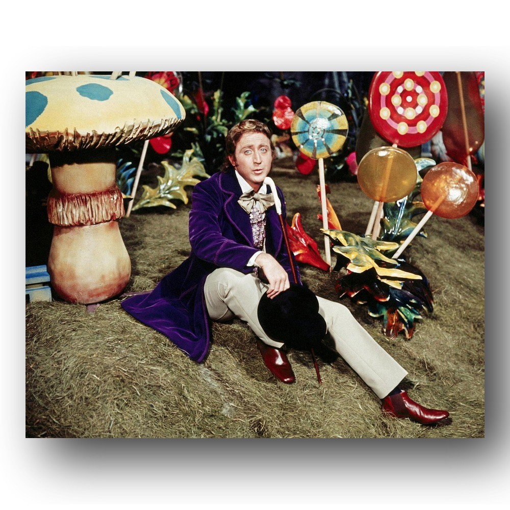 Gene Wilder Photo 8x10 Willy Wonka & The Chocolate Factory 1971 Film Portrait