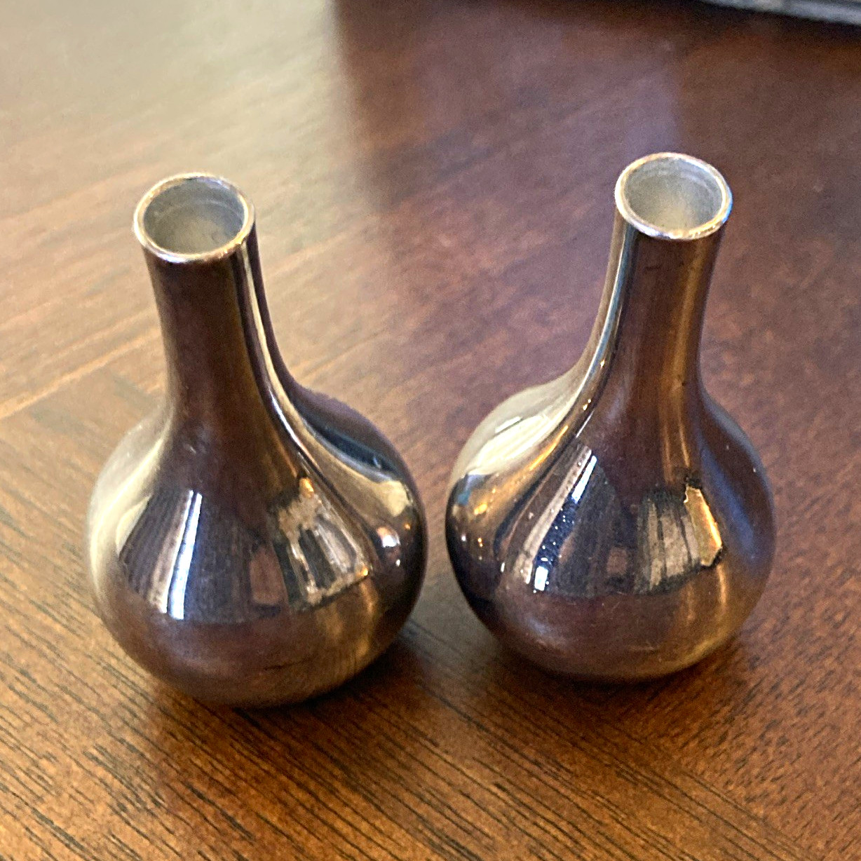 Dansk Designs IHQ Teardrop By Jens Quistgaard. Mid century mini candle holders
