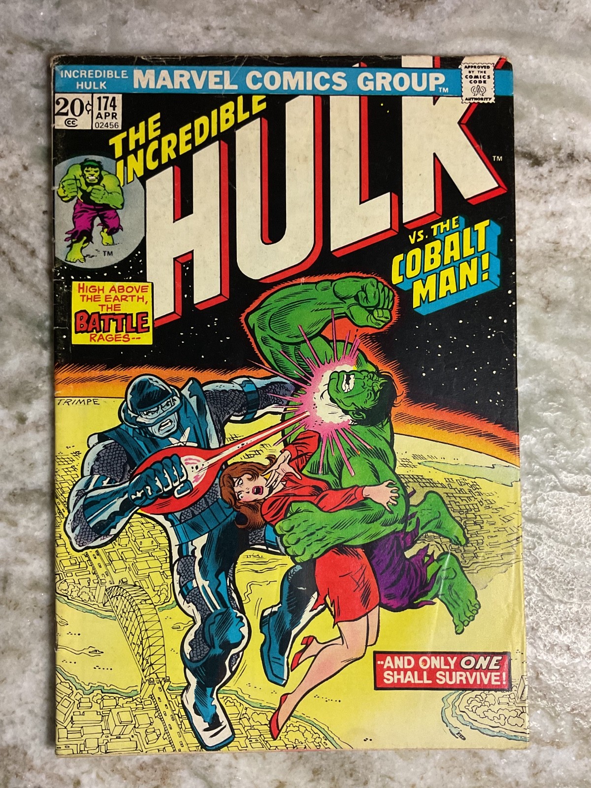 The Incredible Hulk #174 (Marvel, 1974) - Roy Thomas, Herb Trimpe Bronze Age