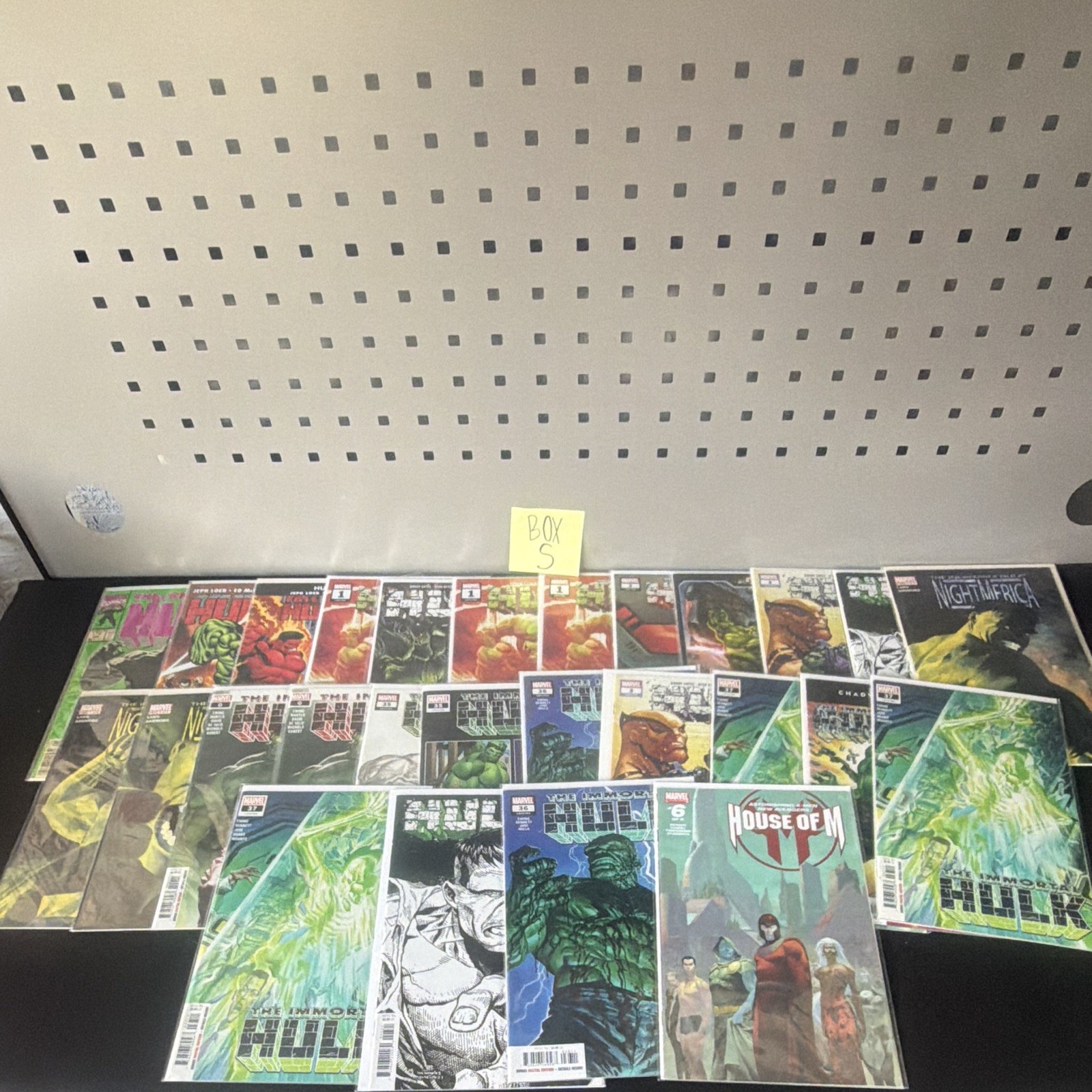 marvel comics the immortal hulk comic book lot modern age incl. house of m #6
