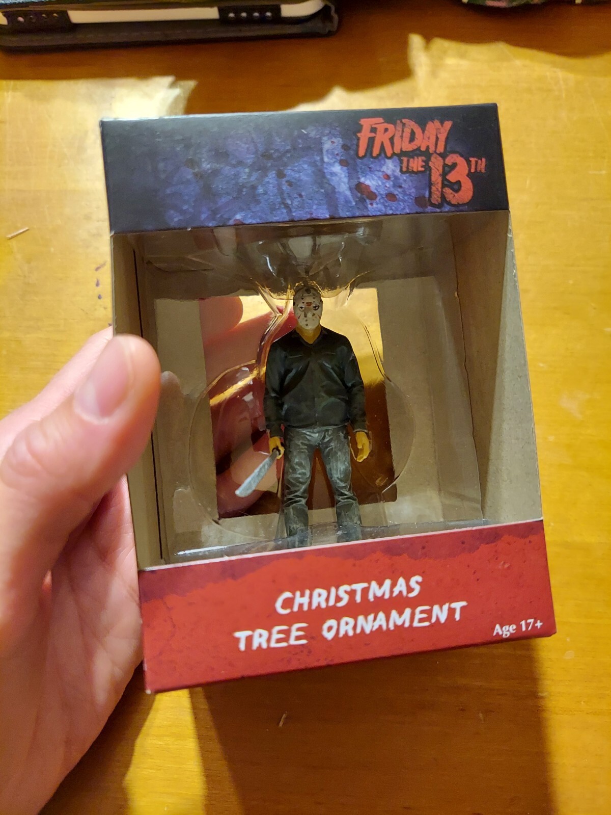 Hallmark Friday the 13th Jason Voorhees Halloween Christmas Ornament