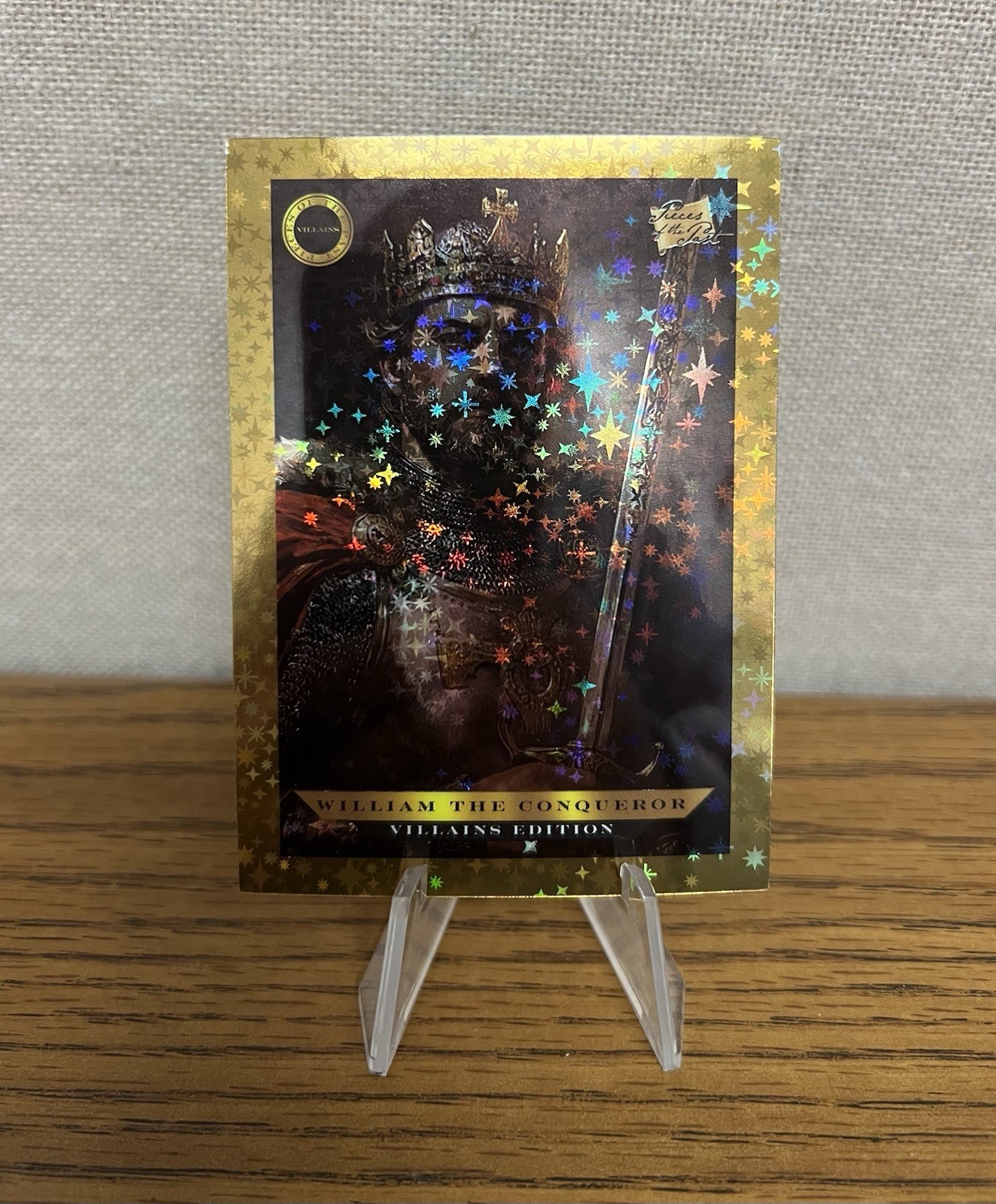 William The Conqueror 2025 Pieces of The Past Villains Edition Gold Stars #1/1