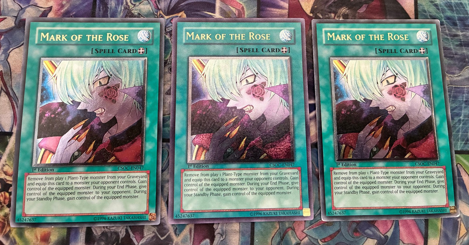 Yu-Gi-Oh Mark of the Rose CSOC-EN047 Ultimate Rare 1st Edition Playset LP/MP