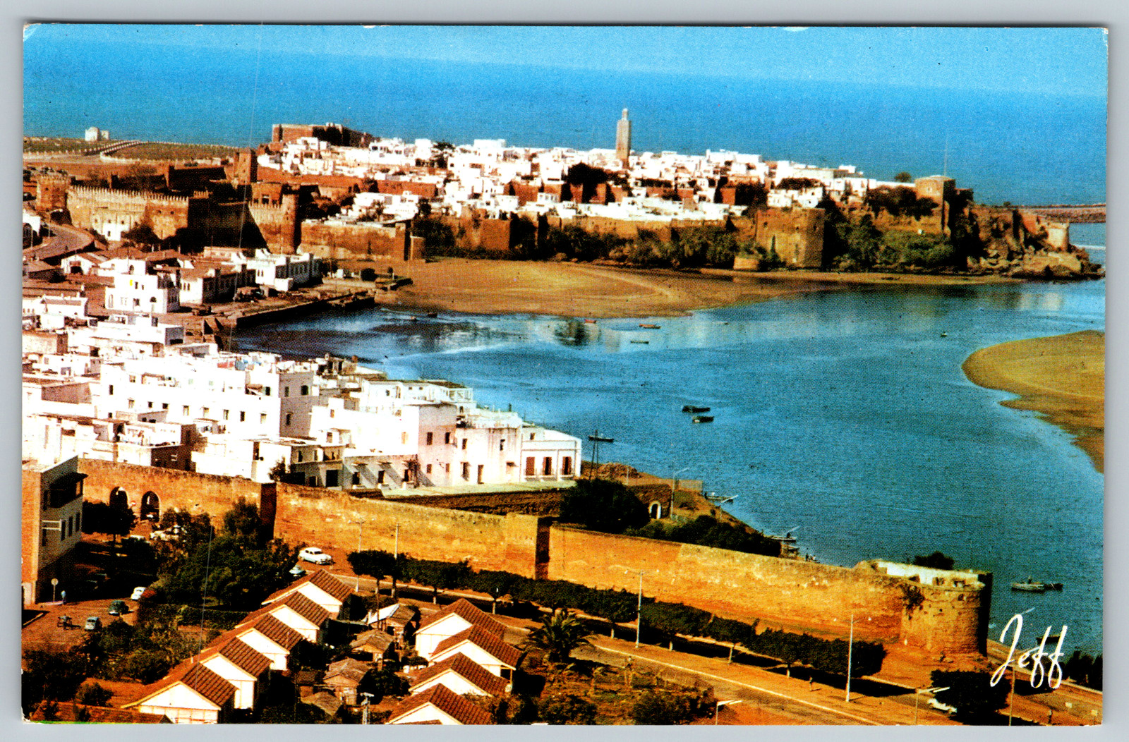c1960s Rabat Kabash of the Oudaia Vintage Postcard