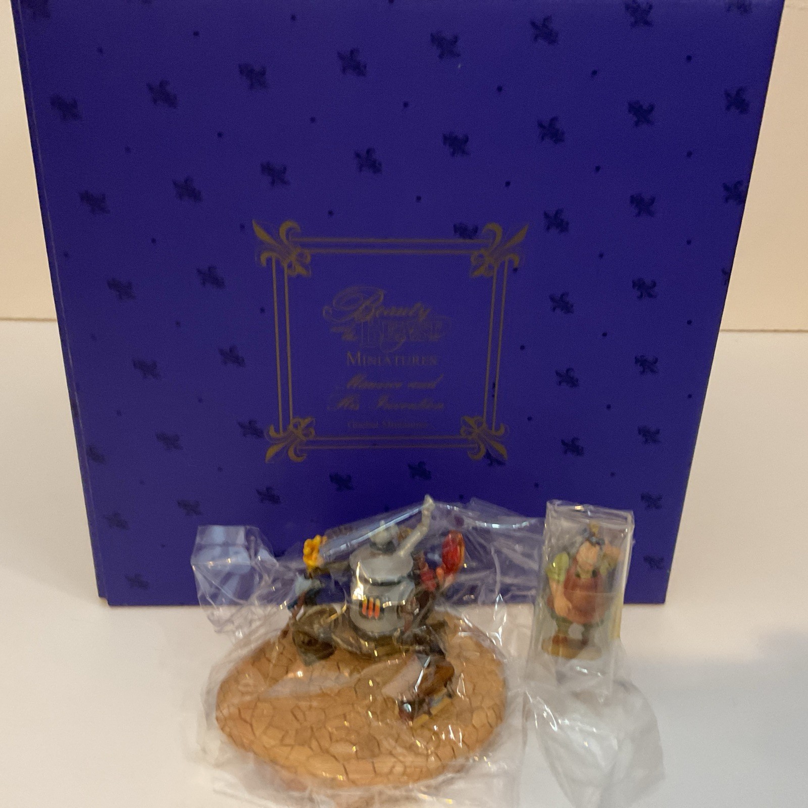 Disney Beauty and the Beast Goebel Miniatures Maurice and His Invention 457C New