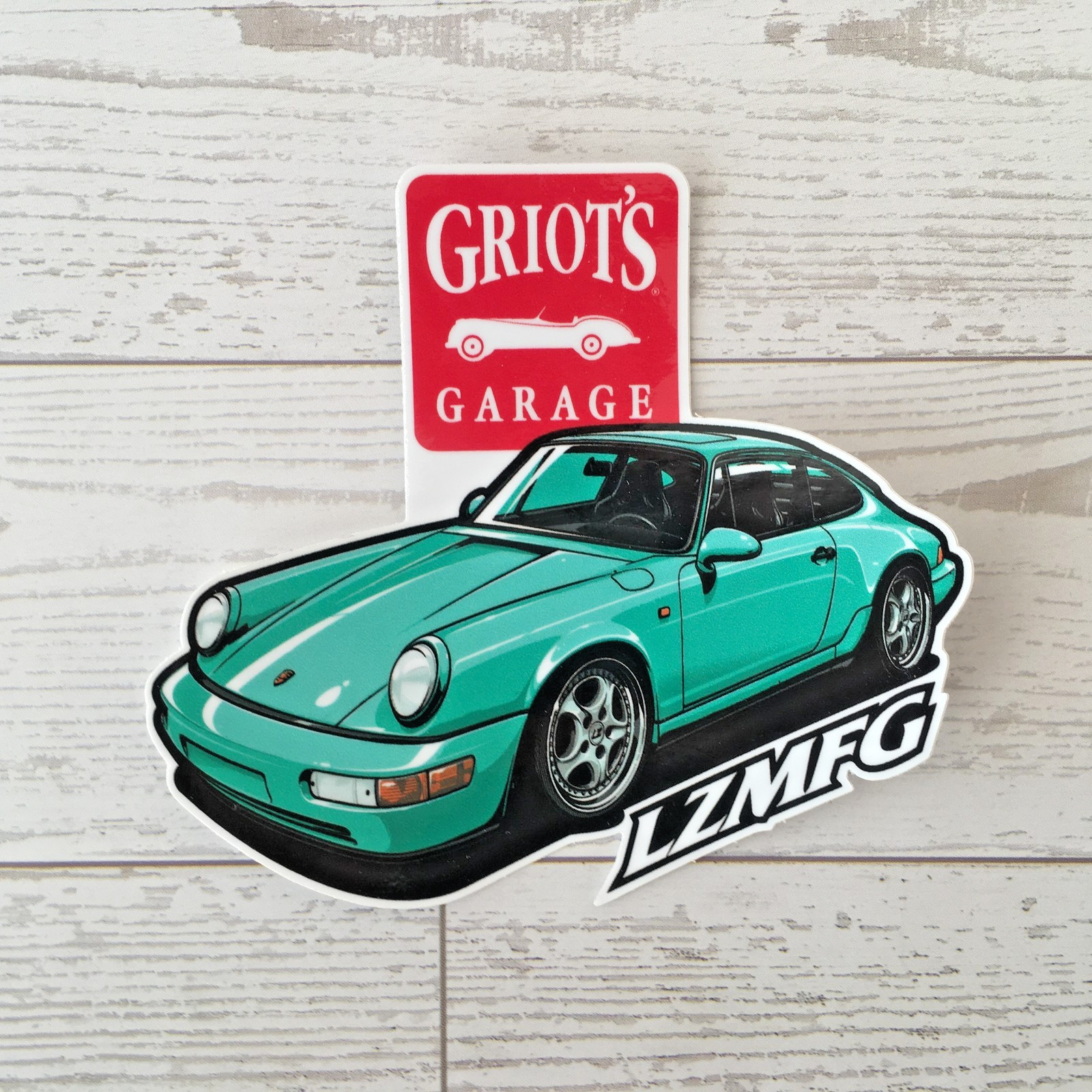 GRIOT'S GARAGE LZMFG Adam LZ Porsche 911 964 Drift Sticker GRIOT'S GARAGE LZMFG Adam LZ Porsche 911 964 Drift Sticker