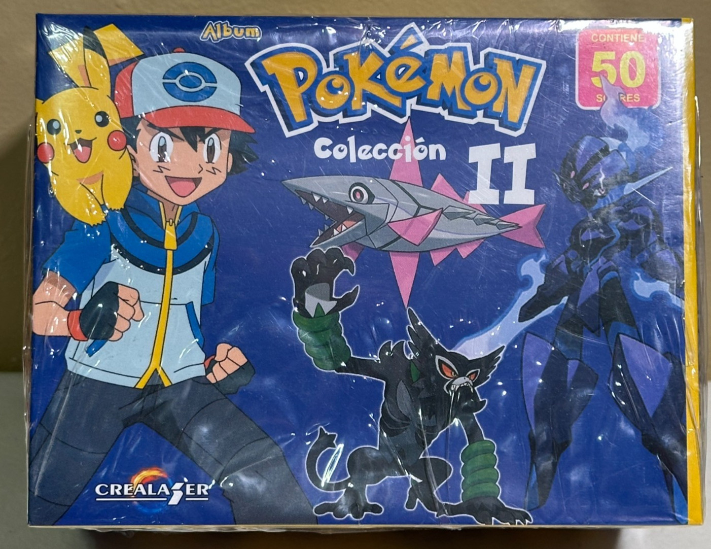 2023 CREALASER POKEMON TAZO Latest Evolution Slammers Series 2 BOX 50 Packs PERU