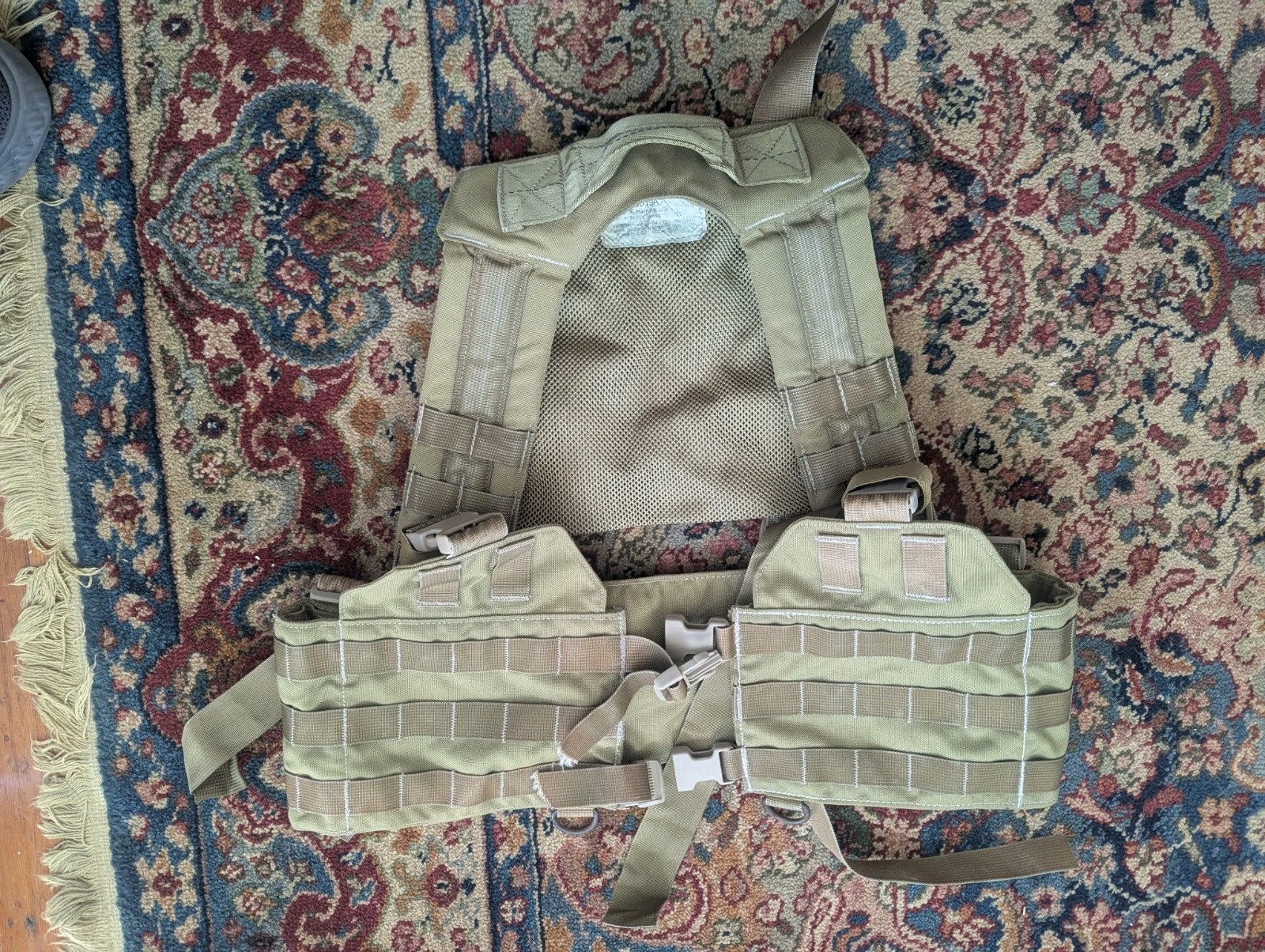 London Bridge Trading 9019A H Harness Split Front Web Gear LBT Old Gen L/XL Tan London Bridge Trading 9019A H Harness Split Front Web Gear LBT Old Gen L/XL Tan