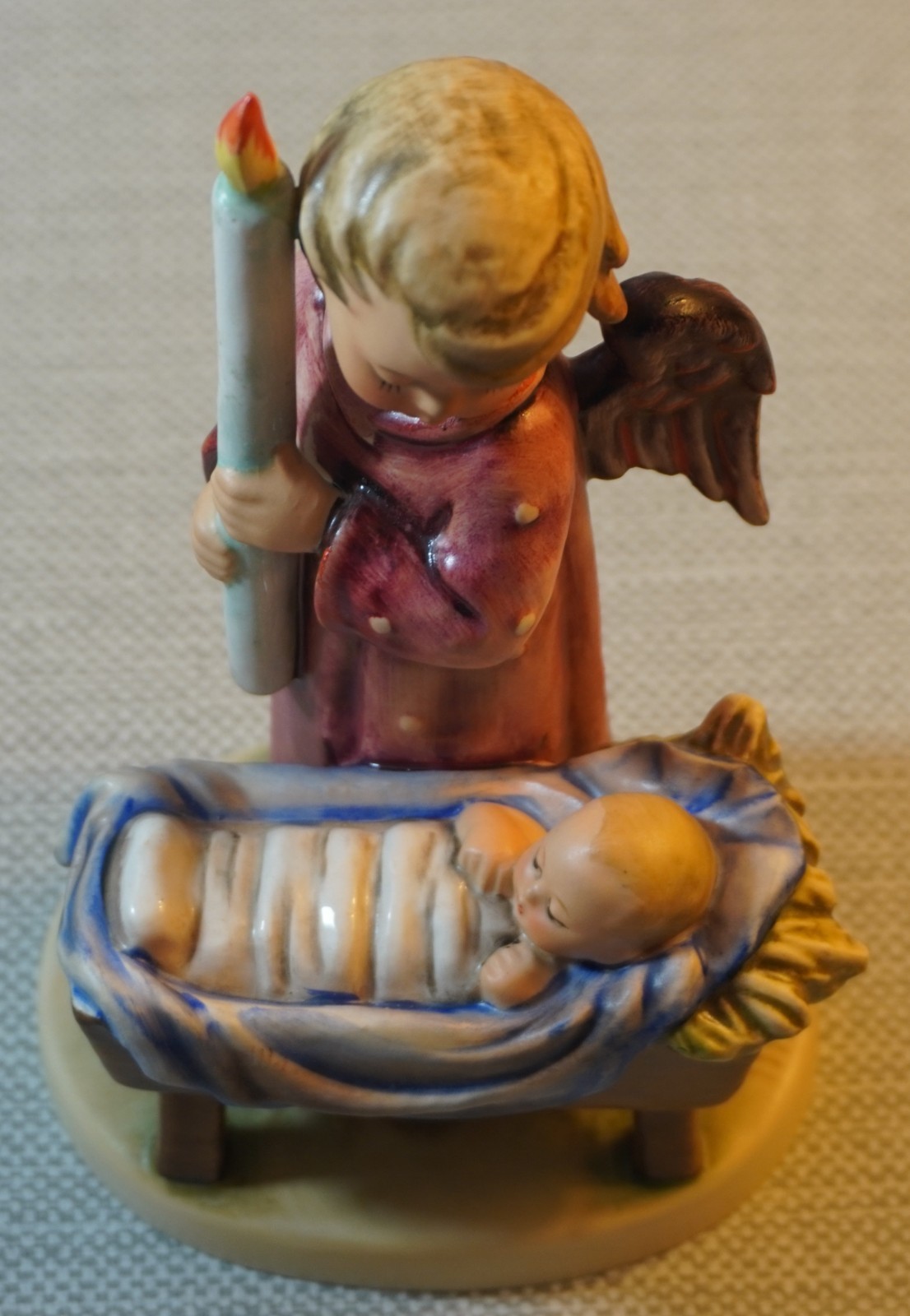 Vintage 1990s Hummel Goebel #194 “Watchful Angel” Figurine 6.25” Figure TMK7 Vintage 1990s Hummel Goebel #194 “Watchful Angel” Figurine 6.25” Figure TMK7