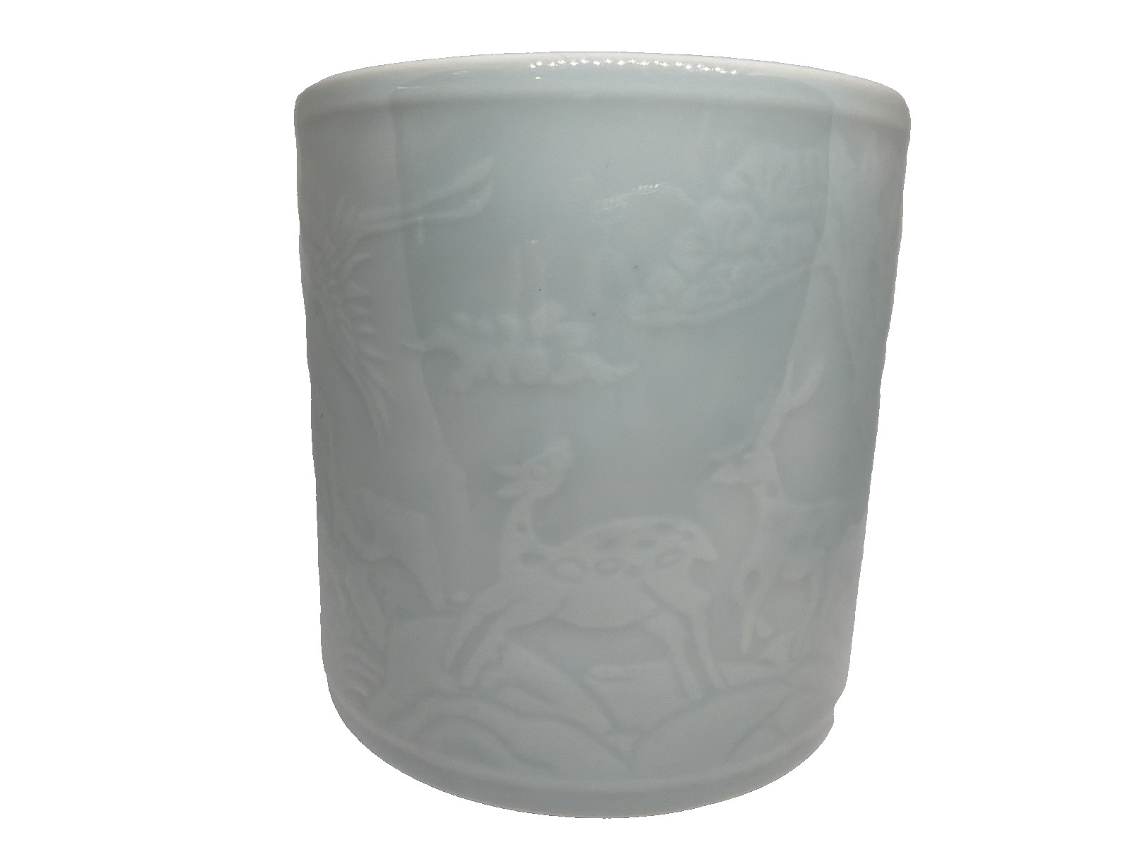 VTG 1994 South Korea-US Commemorative Military Mug Cup Handless Porcelain