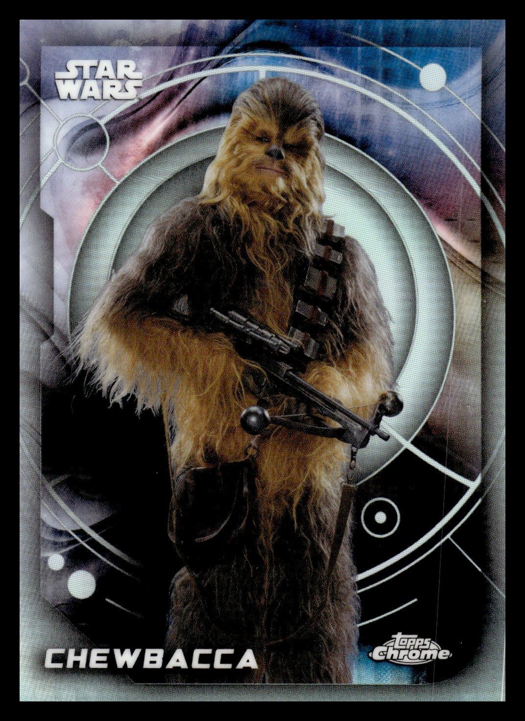 2026 Refractor Star Wars The Force Awakens Chewbacca Topps Chrome Refractor 2026 Refractor Star Wars The Force Awakens Chewbacca Topps Chrome Refractor