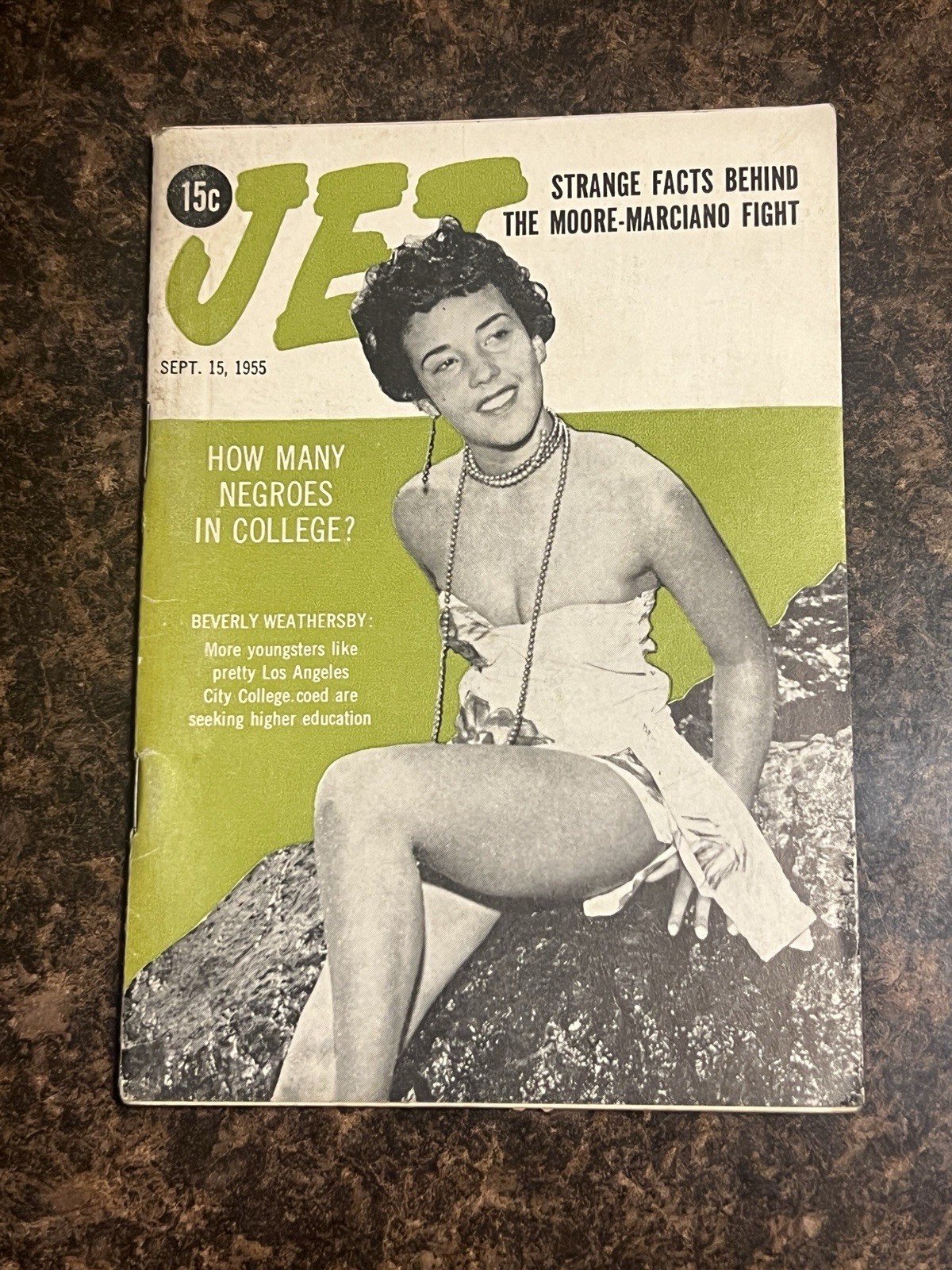 GRAIL Jet Magazine September 15 1955 Beverly Weathersby Emmett Till Historic