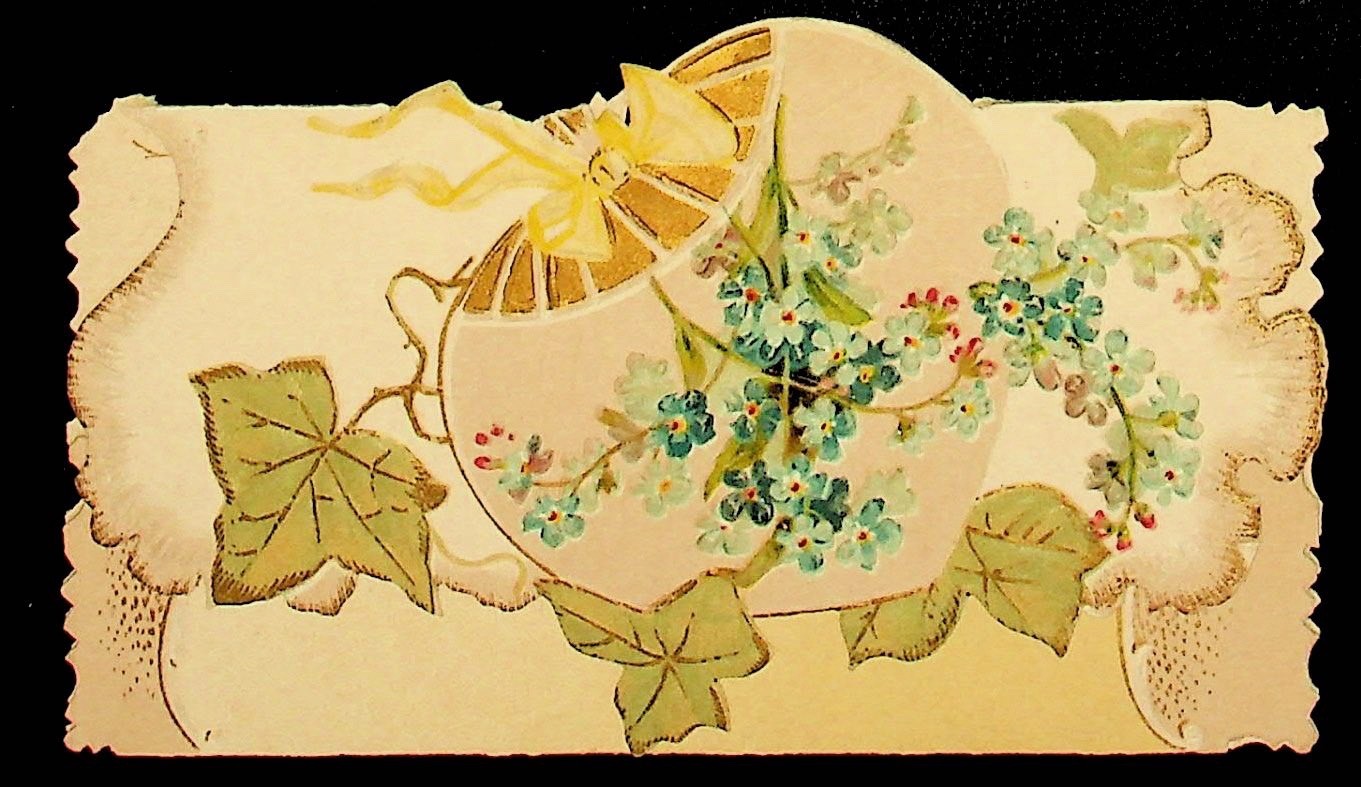 1903 Gorgeous Die Cut Vintage German \ 1903 Gorgeous Die Cut Vintage German \
