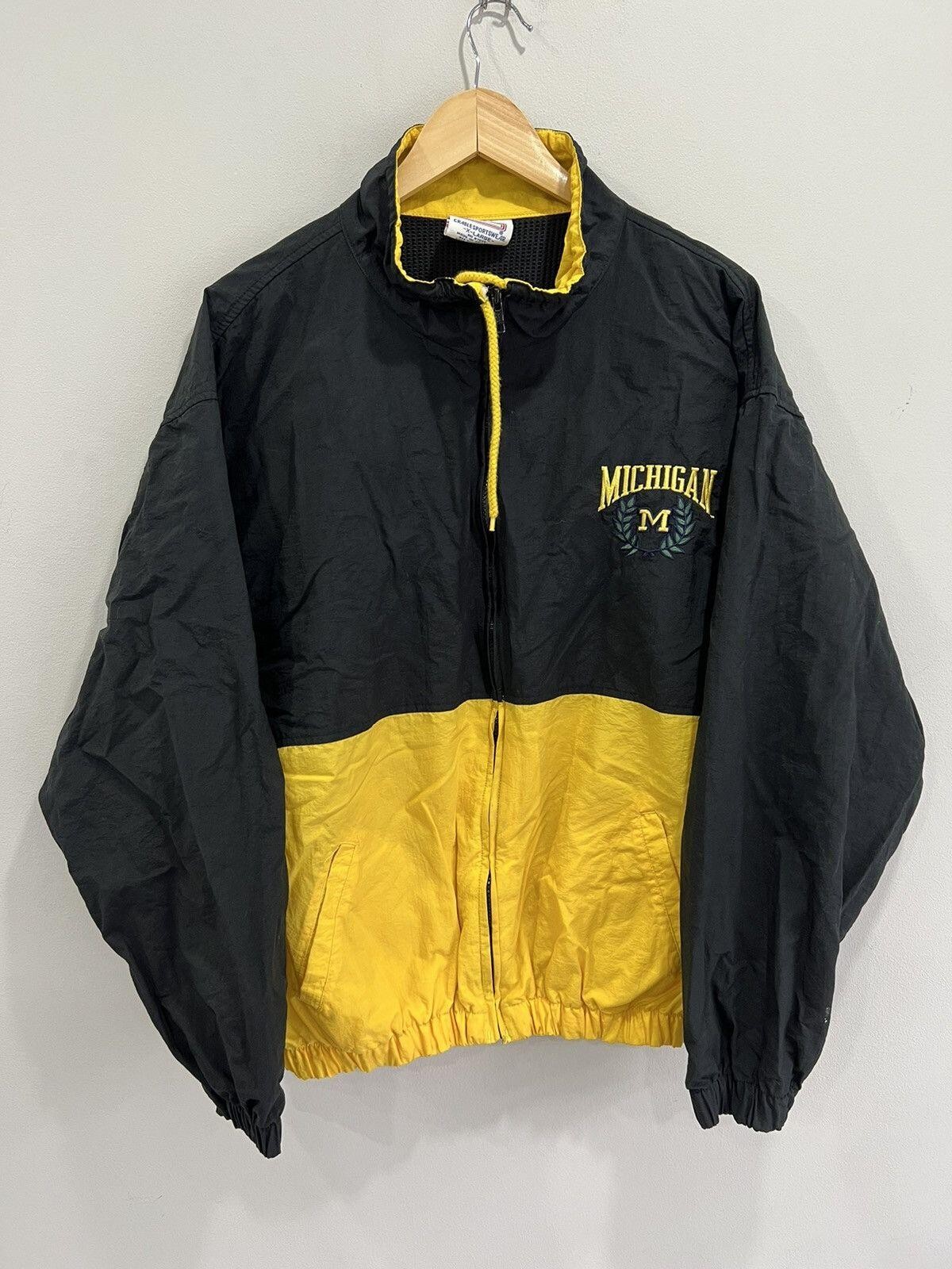 Vintage Michigan State Wolverines Jacket windbreaker Vintage Michigan State Wolverines Jacket windbreaker