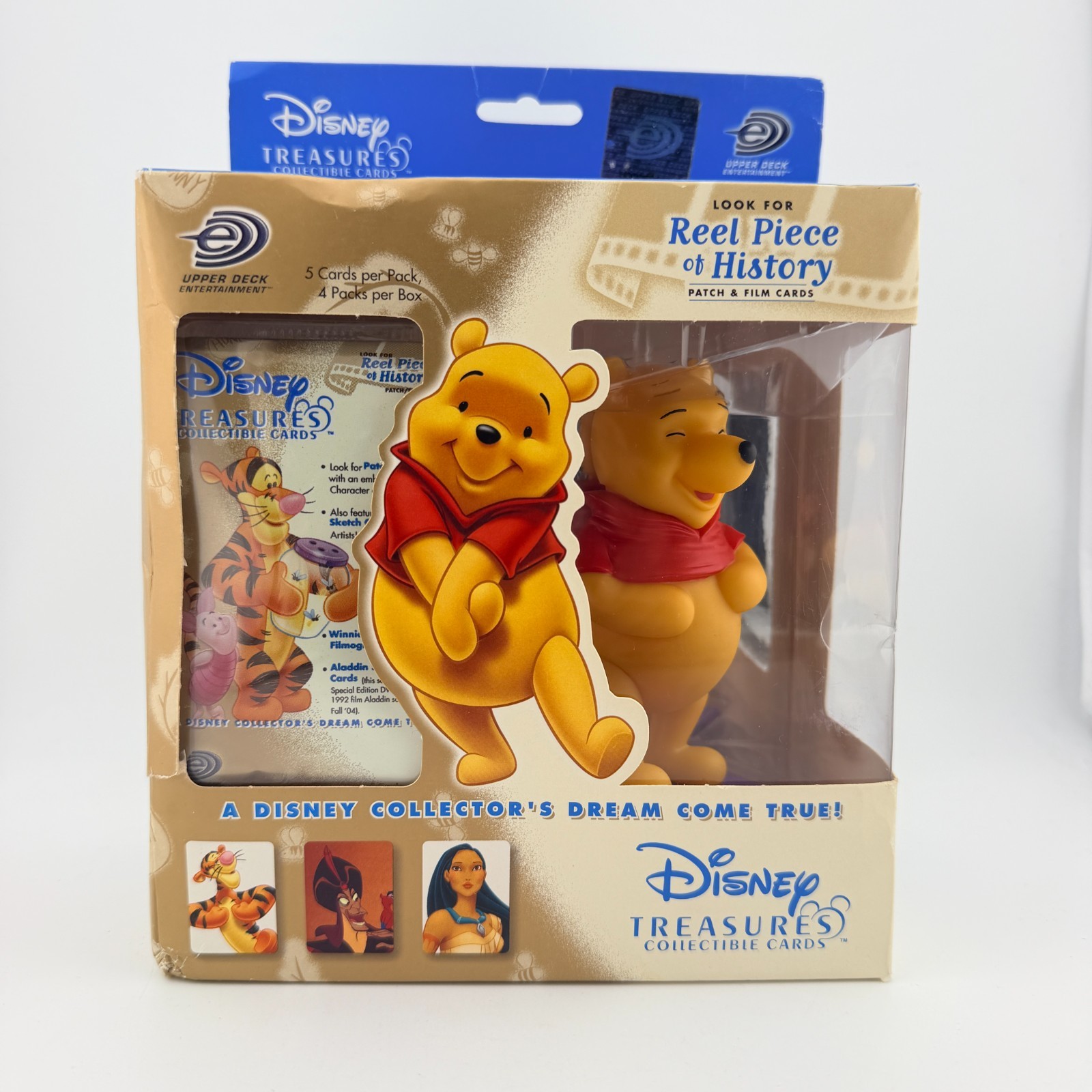 2004 Upper Deck Entertainment Disney Treasures Collectible Cards Pooh Figurine