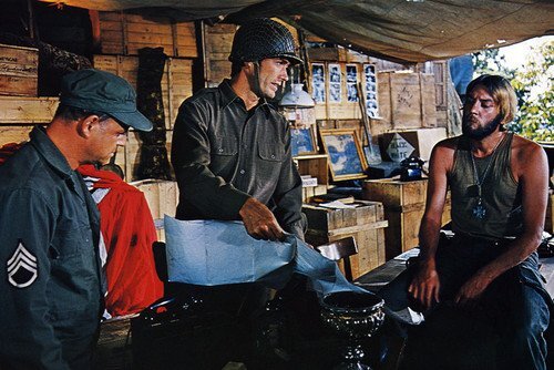 Clint Eastwood, Don Rickles and Donald Sutherland in Kelly\'s Heroes 24x36 Poster
