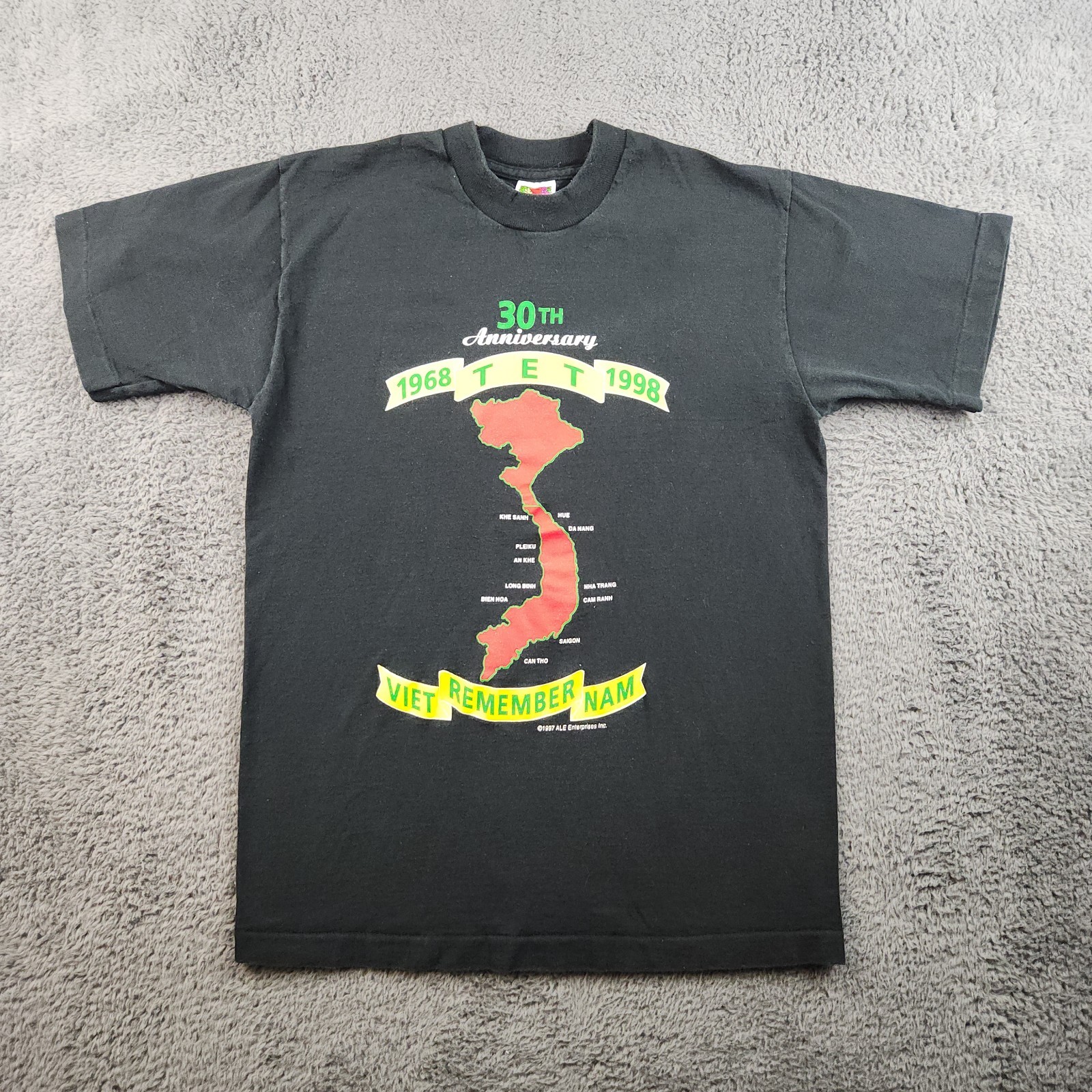 30th Anniversary of the TET Offensive Vintage Vietnam Shirt Men\'s Medium 1990\'s