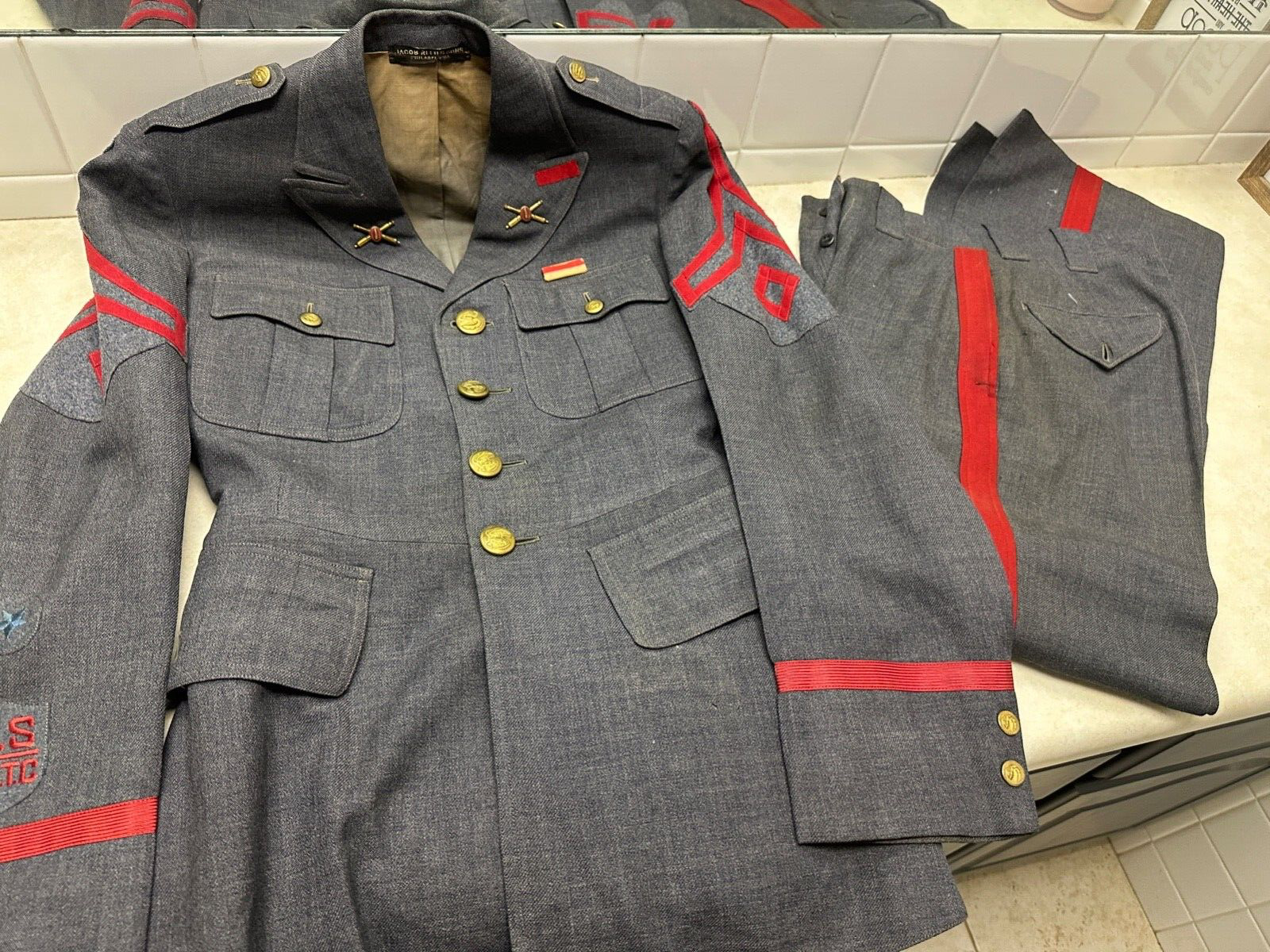 1940's University of Alabama ROTC Uniform & Pants
