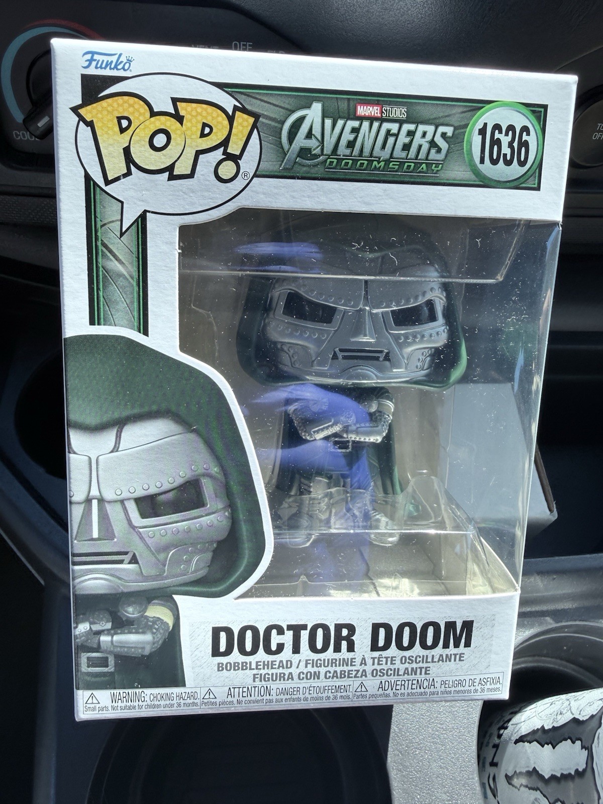 Funko Pop Marvel Doctor Doom #1636 Avengers Doomsday Vinyl Bobblehead In Box