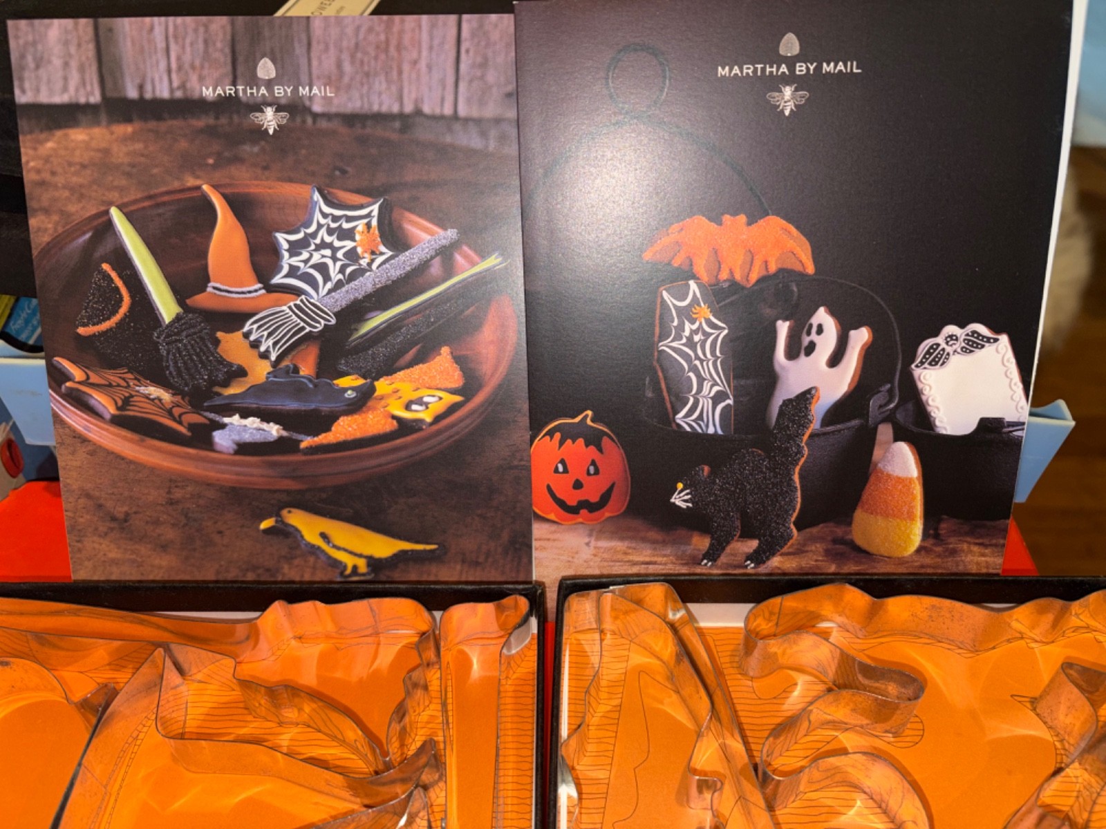 Martha By Mail Halloween Cookie Cutters - Set 1 And Set 2. NOS - Original Boxes