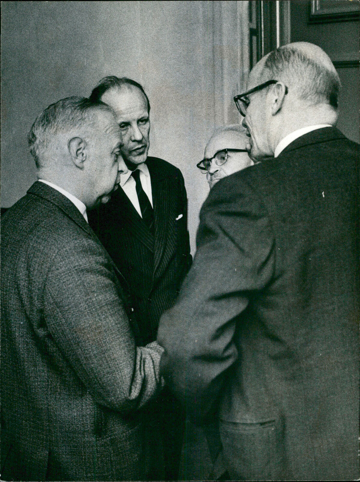 Gunnar Hjerne, P.O. Hanson, Bengt Lind and Gost... - Vintage Photograph 2737026