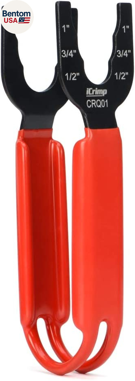 Icrimp CRQ01 Disconnect Tong Sized 1/2 Inch, 3/4 Inch, 1 Inch, Removal Tool Used Icrimp CRQ01 Disconnect Tong Sized 1/2 Inch, 3/4 Inch, 1 Inch, Removal Tool Used