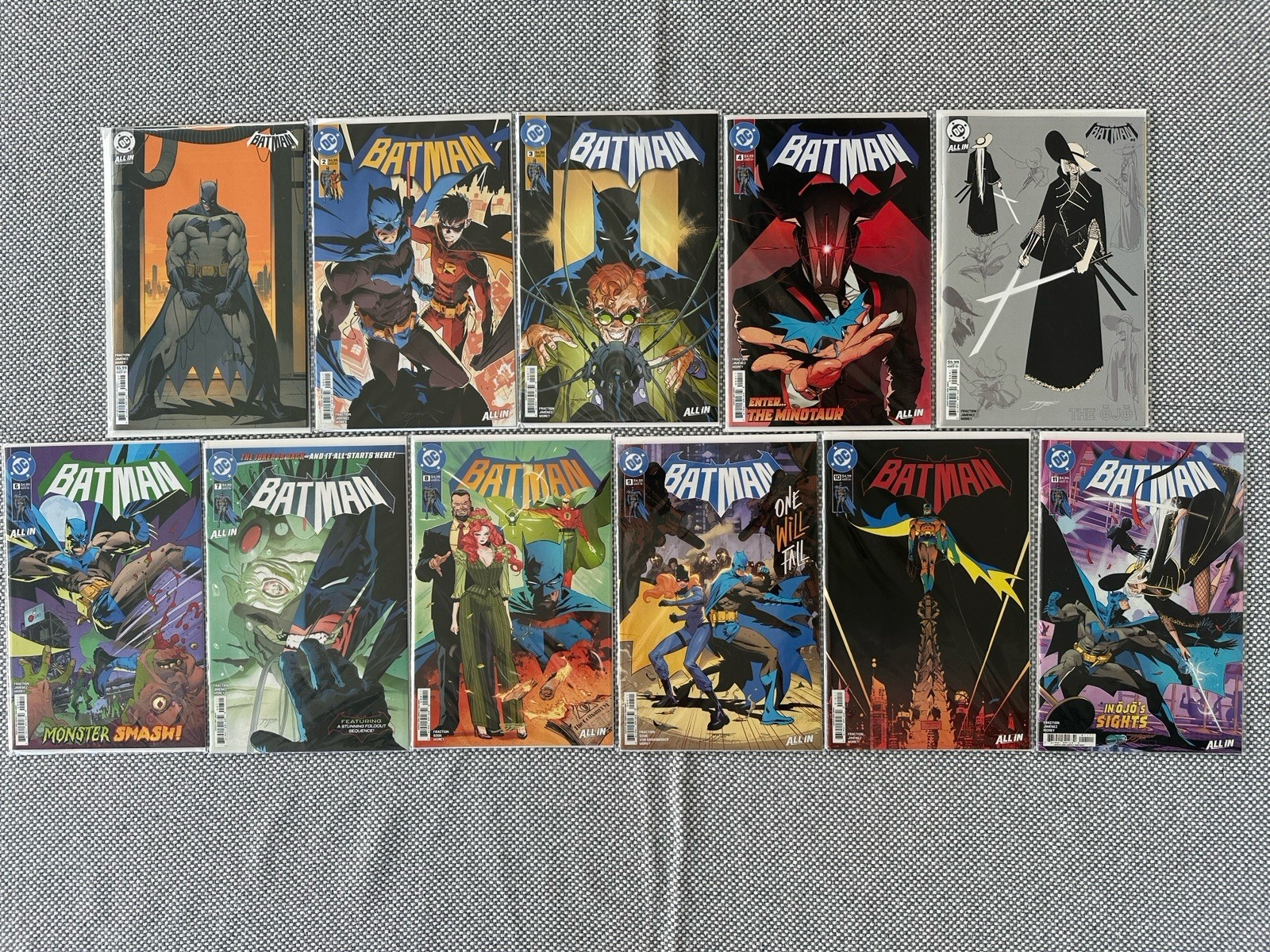 Batman #1-13, #1 Dragotta, #2 3 4 5G 6 7 8 9 10 11 12 13 Cover A 1ST PRINT NM