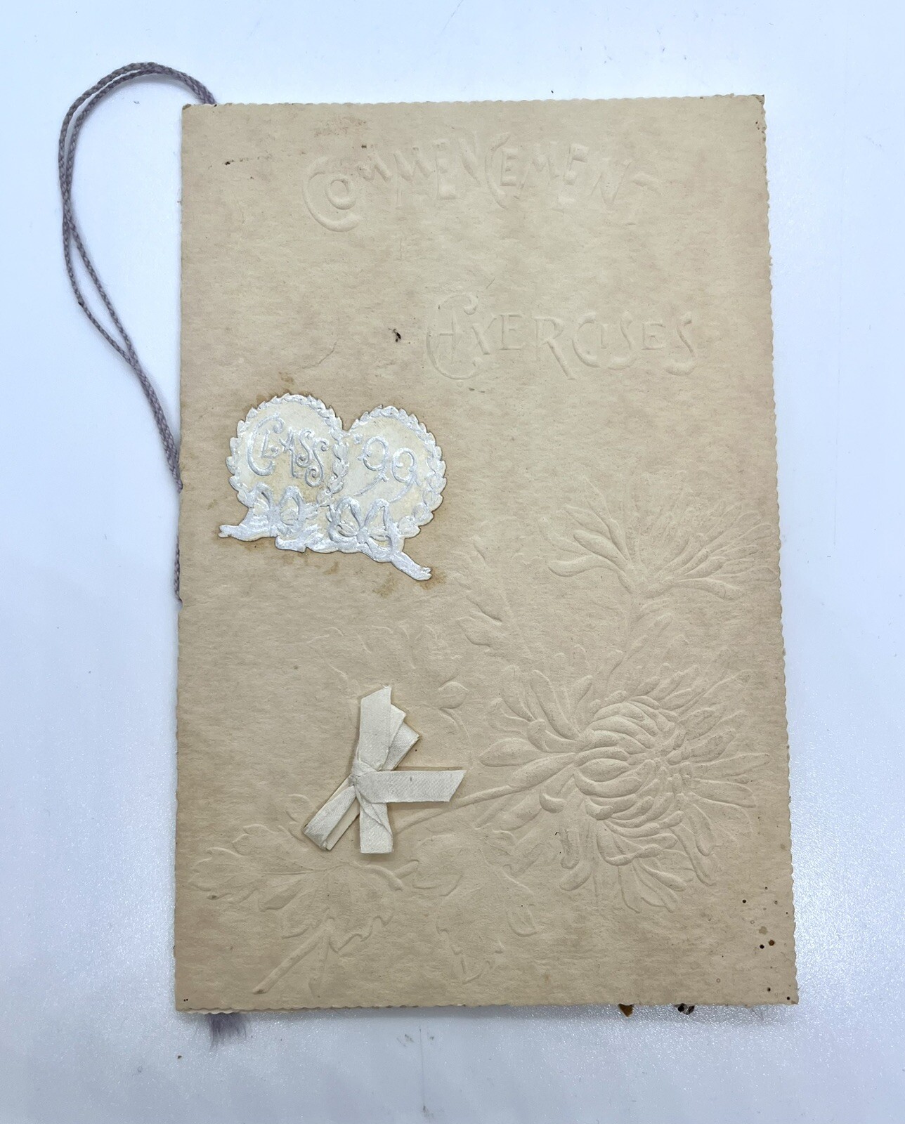 Vintage Crestline Ohio High School Invitation 1899