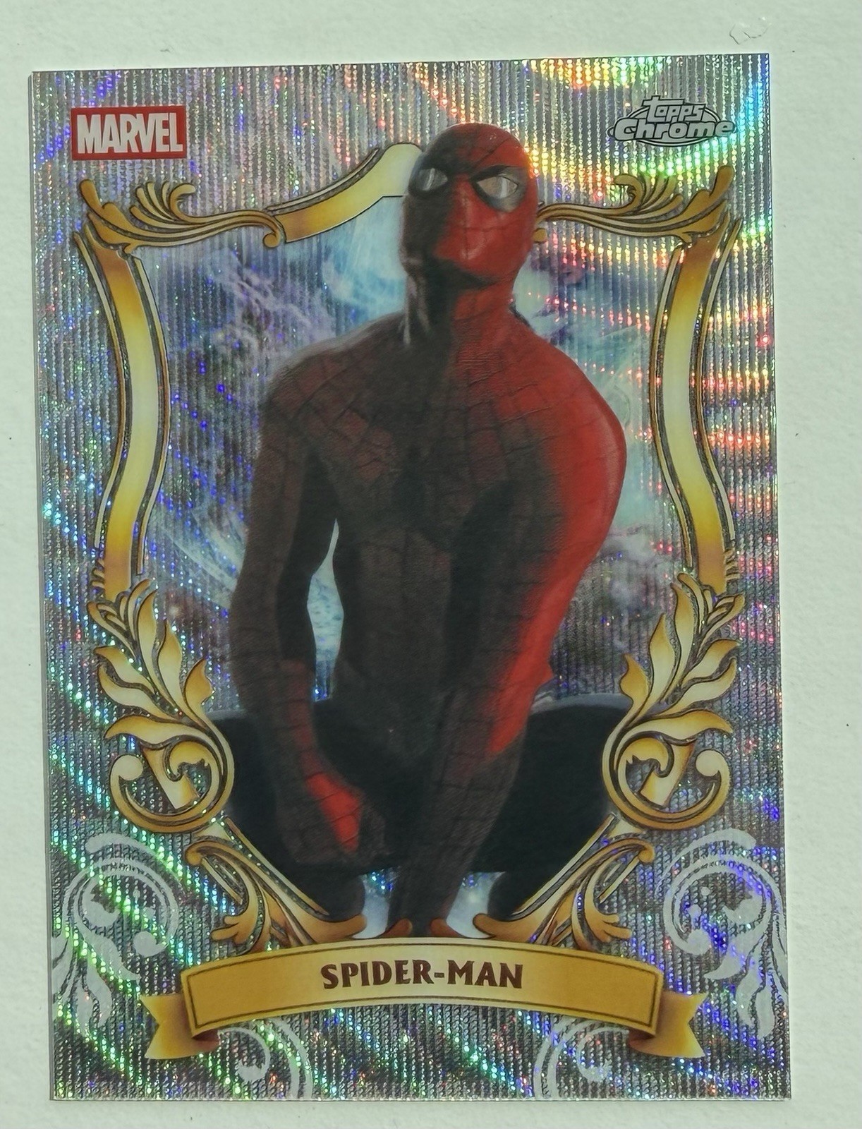 Topps 2026 Topps Chrome Marvel Comics Astonishing Spider-Man AS-07 Insert