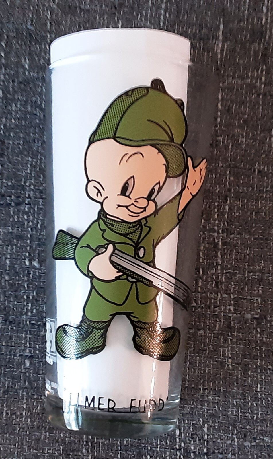 Vintage 1973 Warner Bros. Elmer Fudd Pepsi Collector Drinking Glass Series