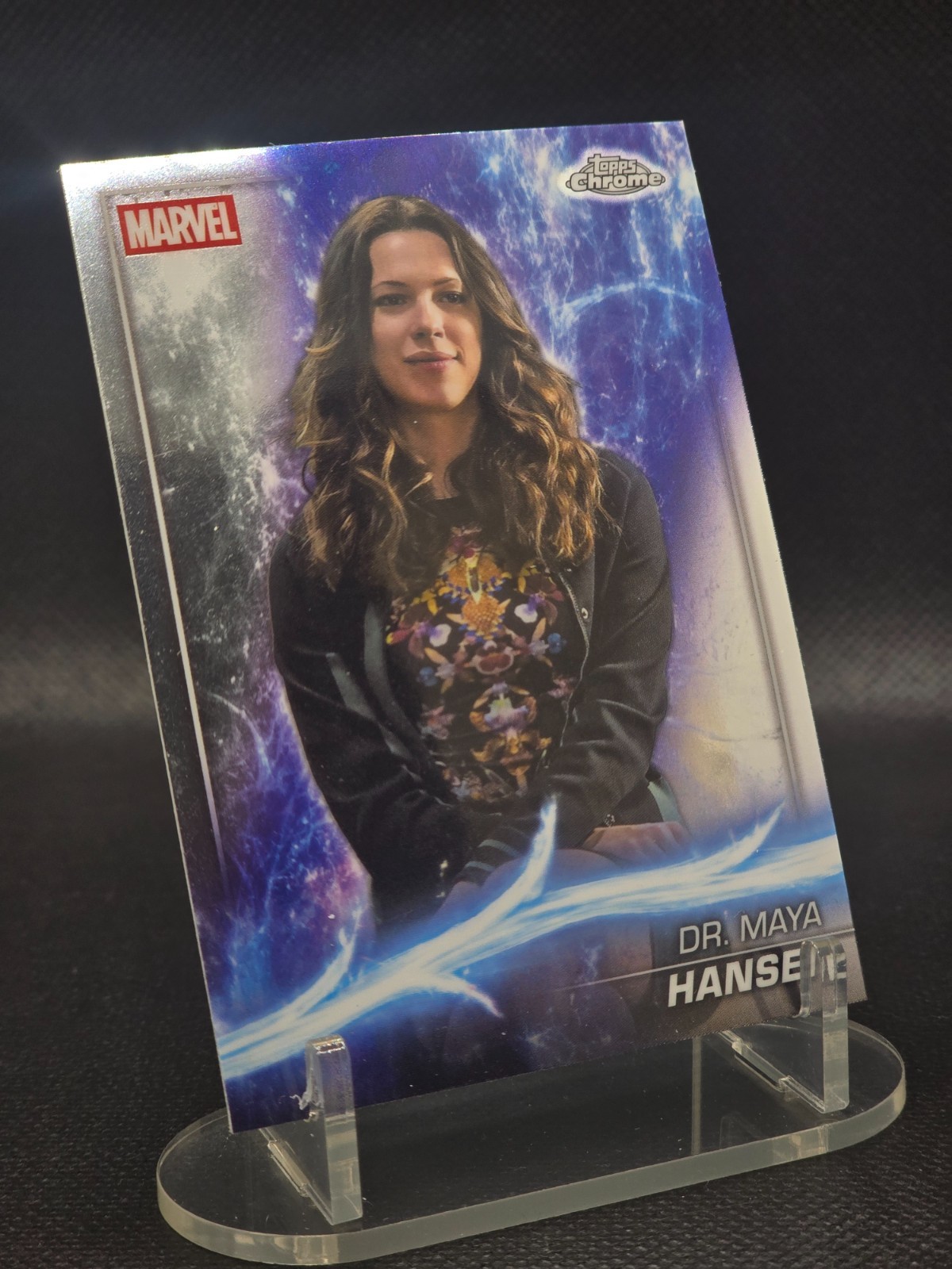 2025 Topps Marvel Studios Chrome Marvel Phase 2 Dr. Maya Hansen - #36