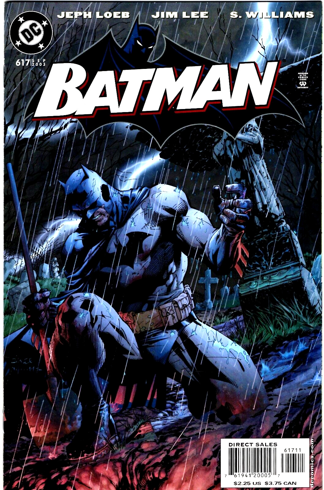 Batman #617 (2003) Vintage HUSH, Part 10: The Grave, Hush\'s Identity Revealed..?