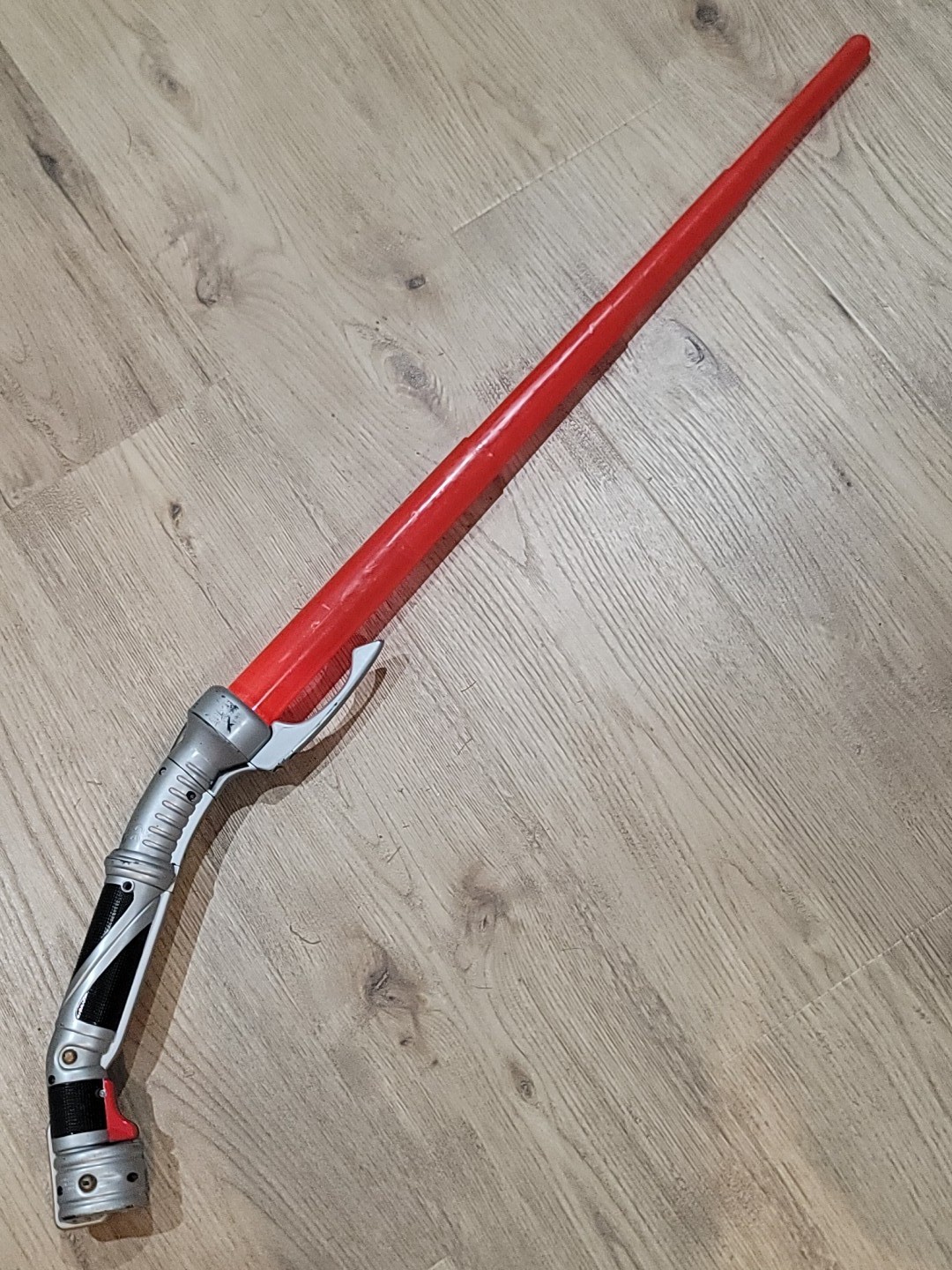 Vtg 2001 Hasbro Star Wars Count Dooku Electronic Curved Hilt Lightsaber READ