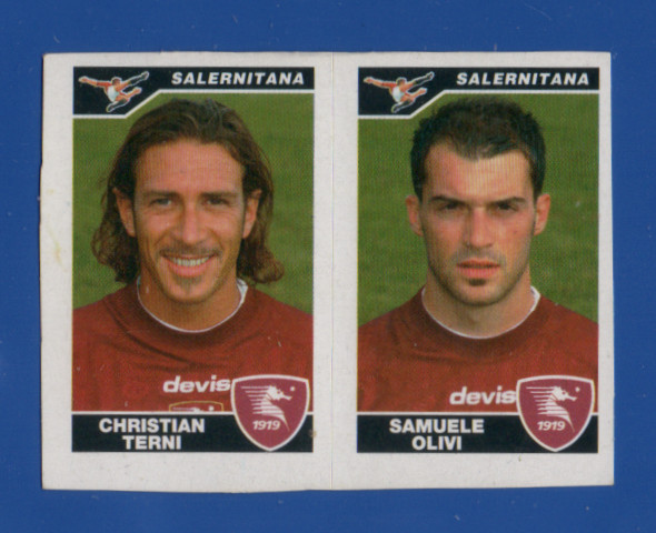 FIGURINE FOOTBALLERS PANINI 2004/05 N.603 TERNI OLIVI NEW MINT FROM SACHET FIGURINE FOOTBALLERS PANINI 2004/05 N.603 TERNI OLIVI NEW MINT FROM SACHET