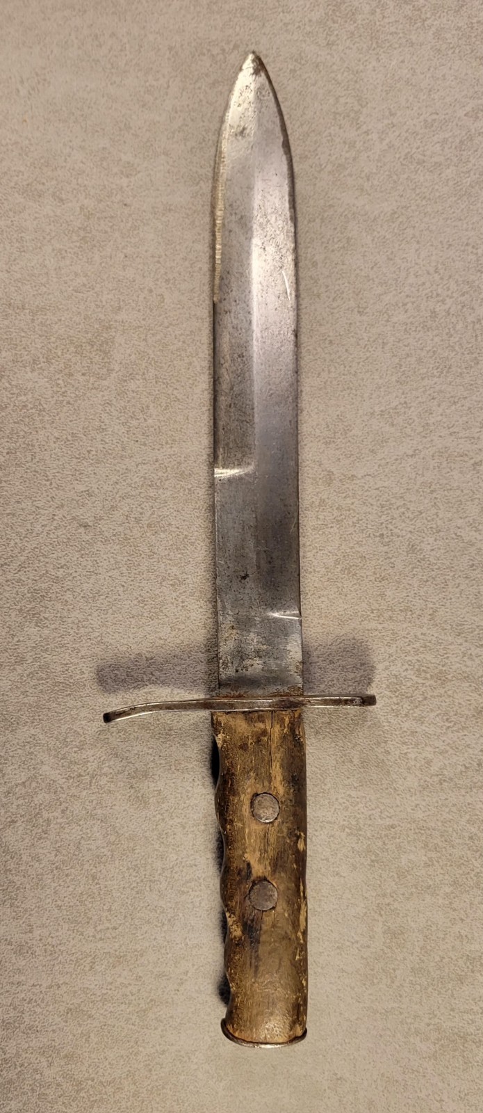 WW2 Italian Fascist M.V.S.N. Blackshirt Militia Fighting Knife No Scabbard 