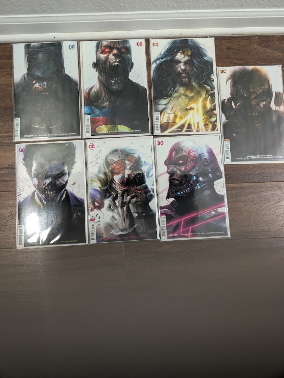 DCeased - Full 6 Issue Run Lot - Variant Covers - 1, 2, 3, 4, 5, 6 - DC Comics