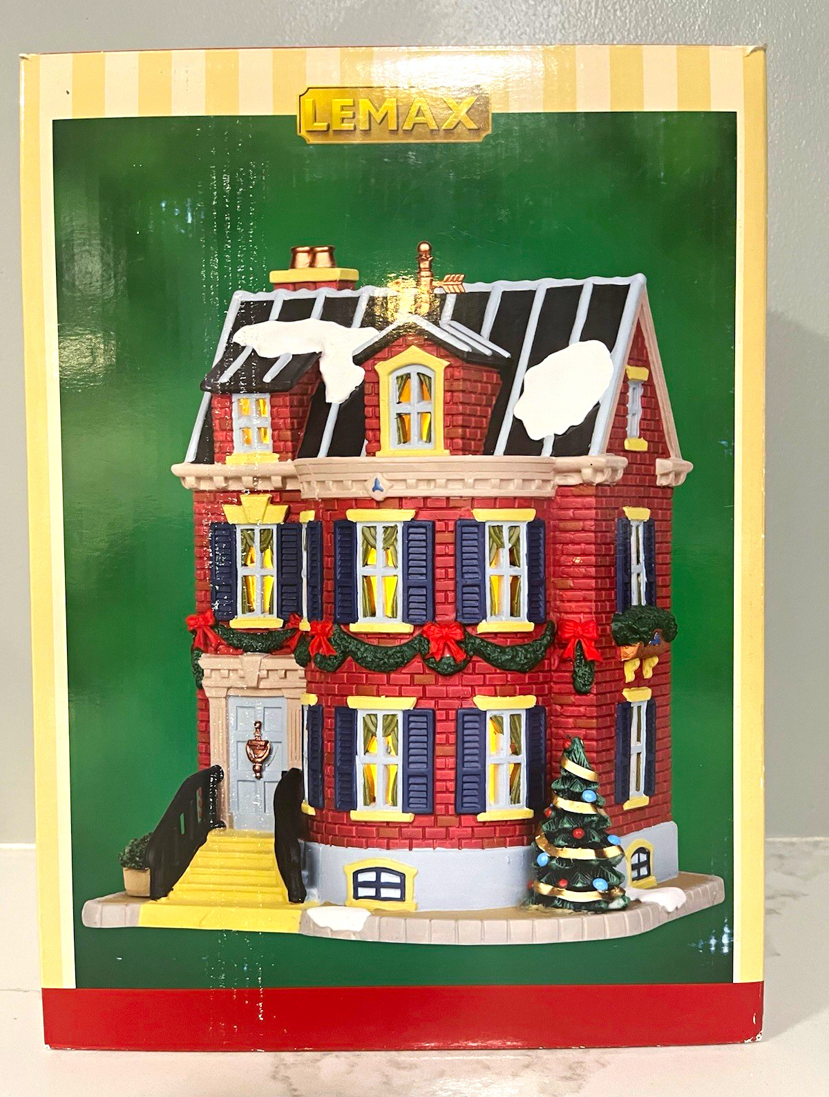 Lemax Stevenson Residence Christmas Building NIB