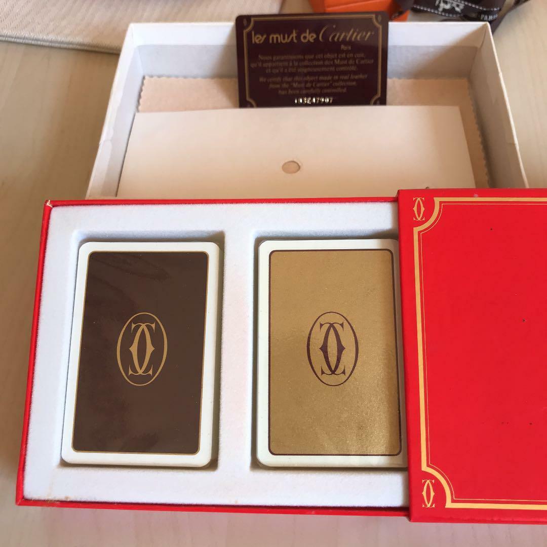 Cartier Playing Cards 2 sets Cyrillic number card included