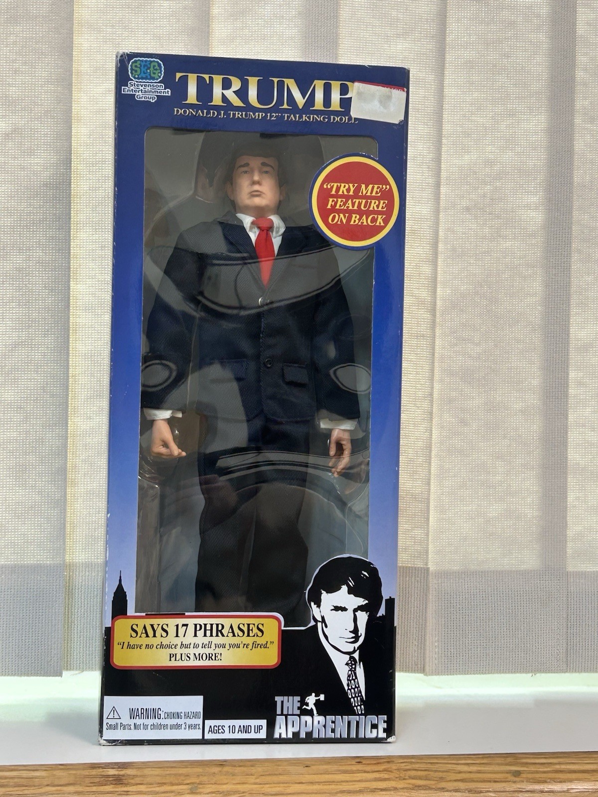 Donald Trump Talking Doll Figurine 12\ Donald Trump Talking Doll Figurine 12\