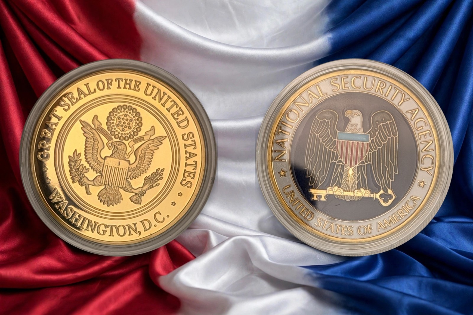 NSA National Security Agency Challenge Coin Great Seal of the USA