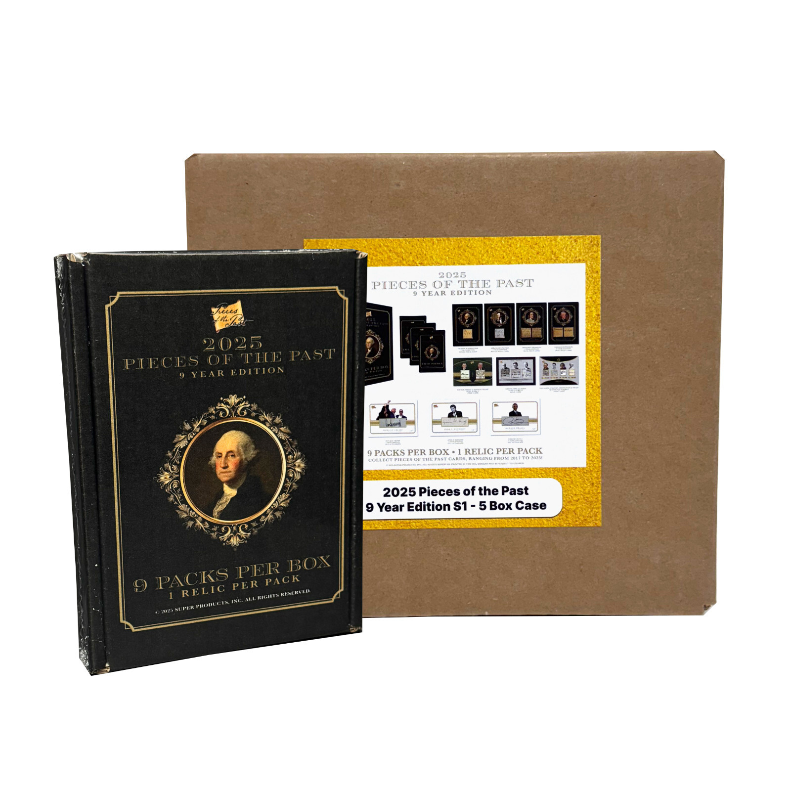 2025 Pieces of the Past 9 Year Collection Edition 5-Box Case