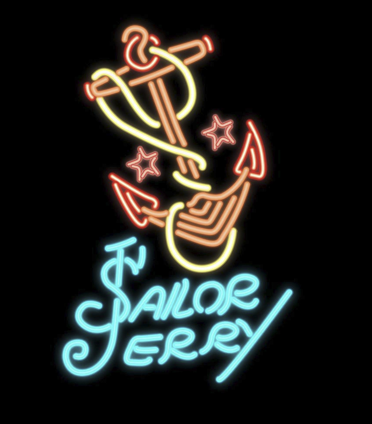 Sailor Jerry Anchorage Rum Neon Light Sign 24\