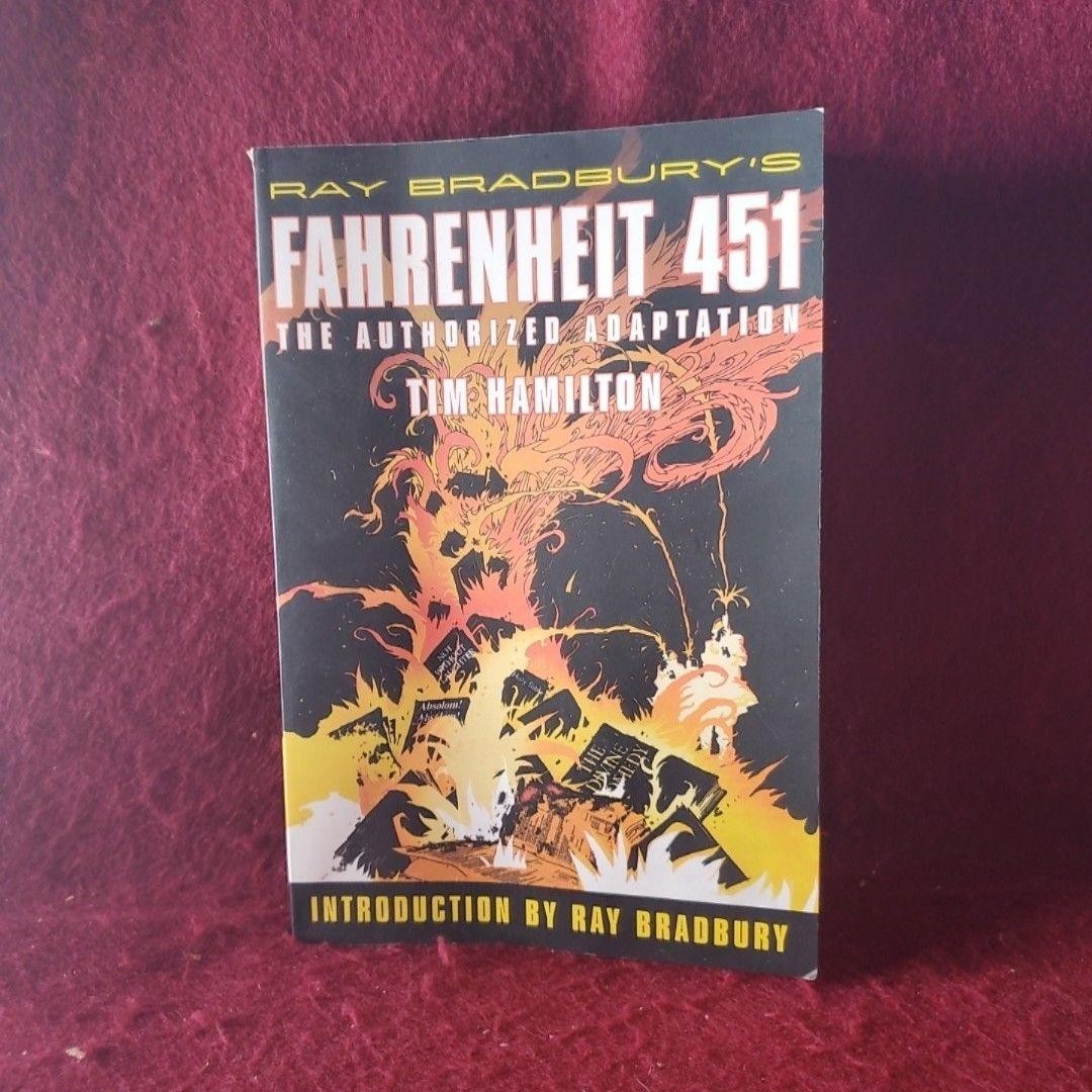 Ray Bradbury's Fahrenheit 451 Tim Hamilton 2009 Paperback Black Hill And Wang