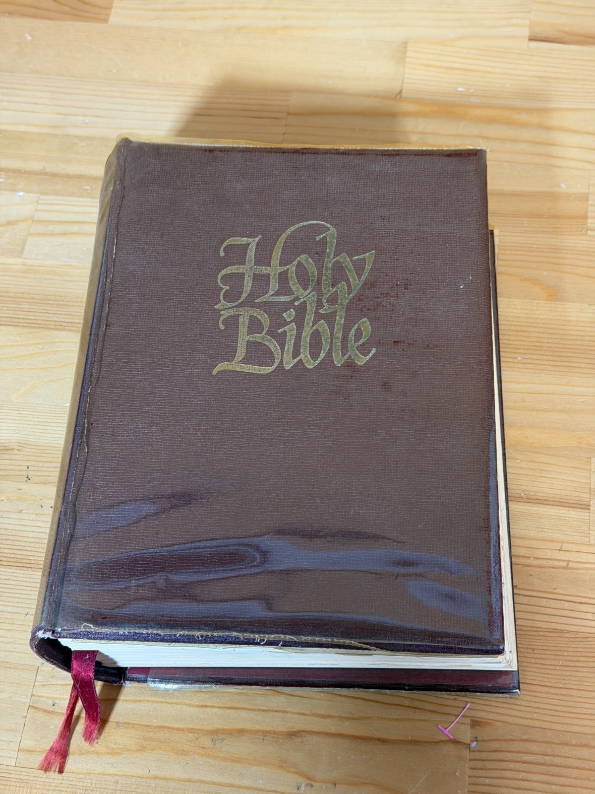 Vintage Holy Bible Catholic 1960 J J Little & Ives