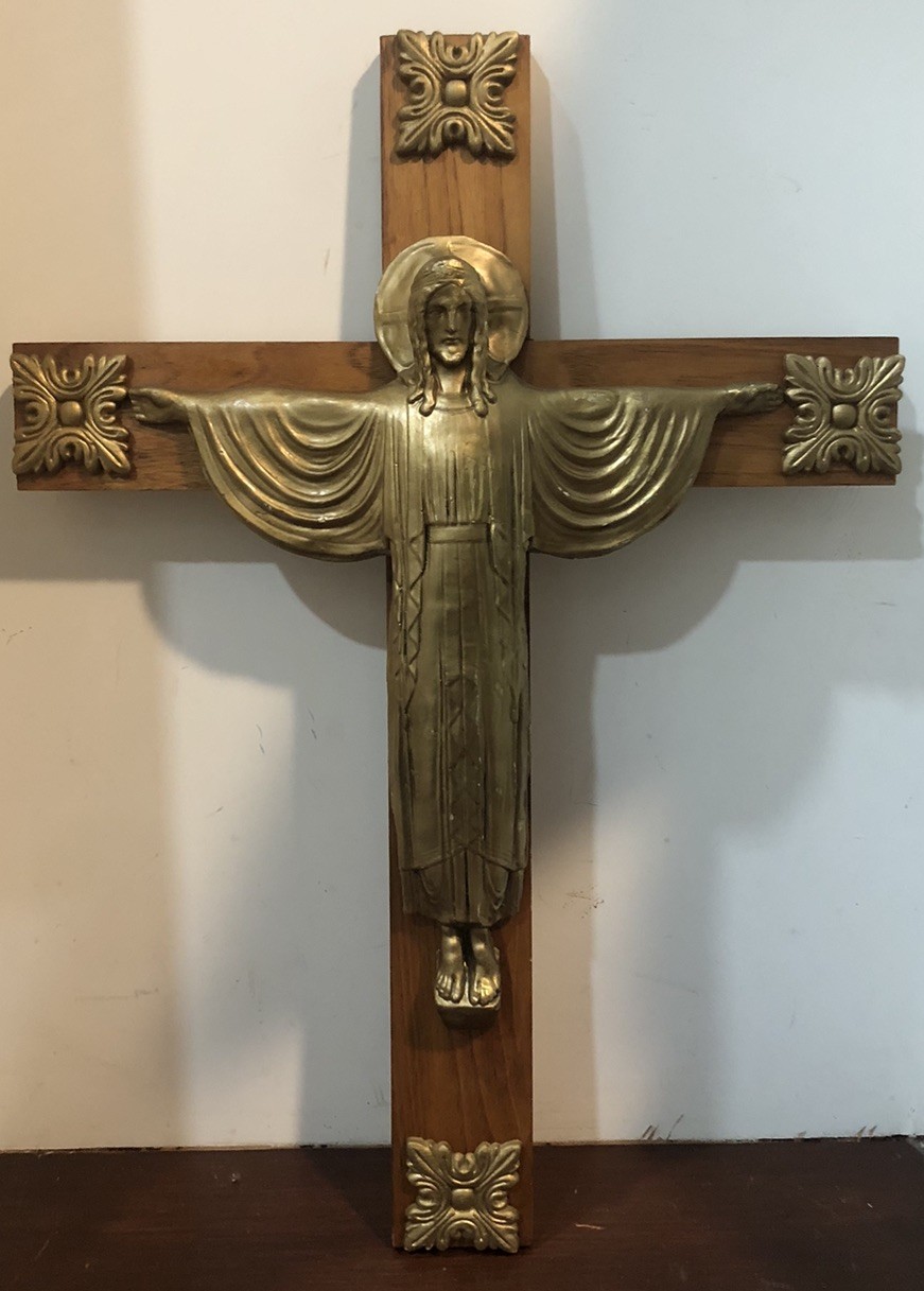 Jesus Risen & Crucified Christ Wall Cross Crucifix INRI Figure 21” Jesus Risen & Crucified Christ Wall Cross Crucifix INRI Figure 21”